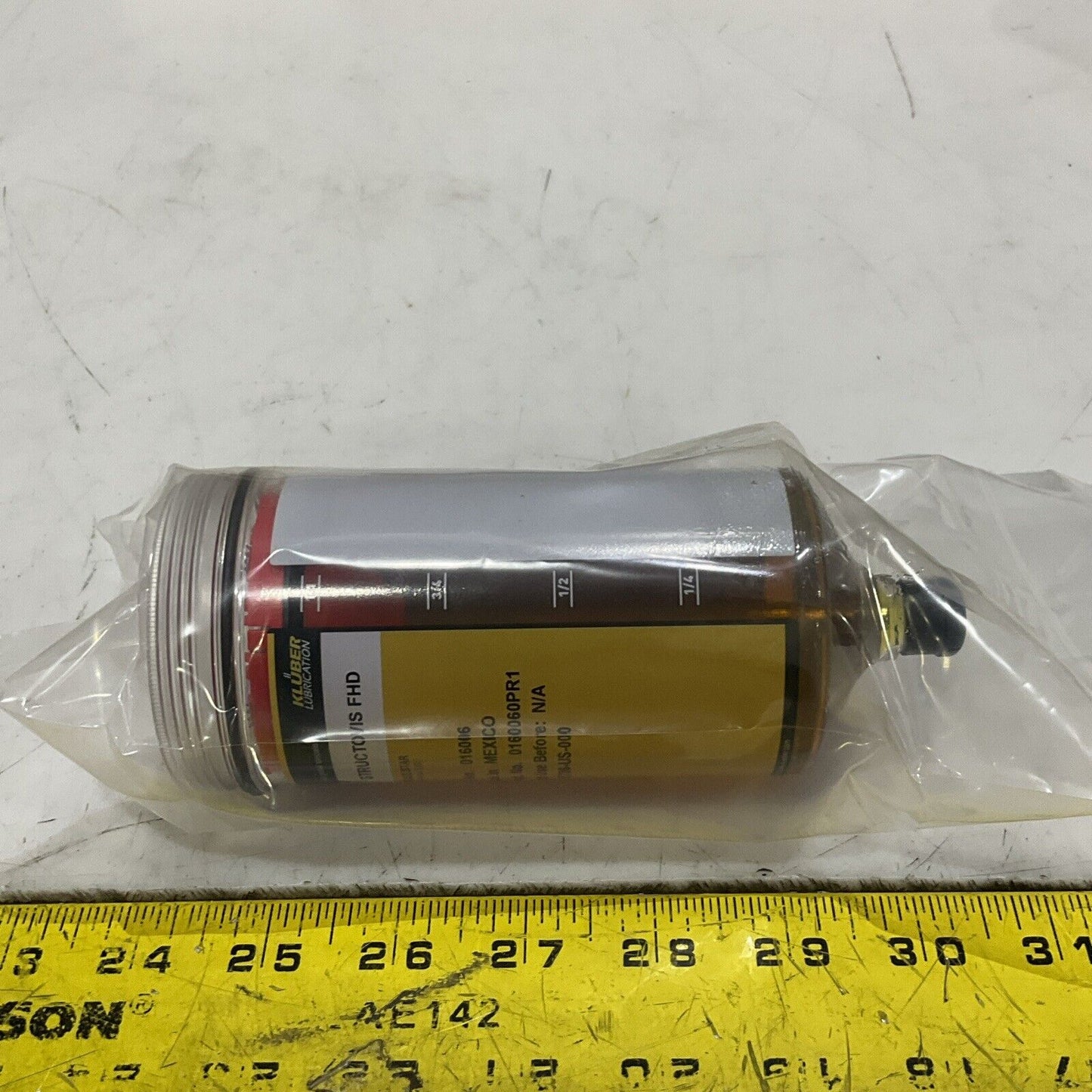 KLUBER 0160060PR1 016006 STRUCTOVIS FHD LUBRICATION CARTRIDGE LOT OF 3 U3S