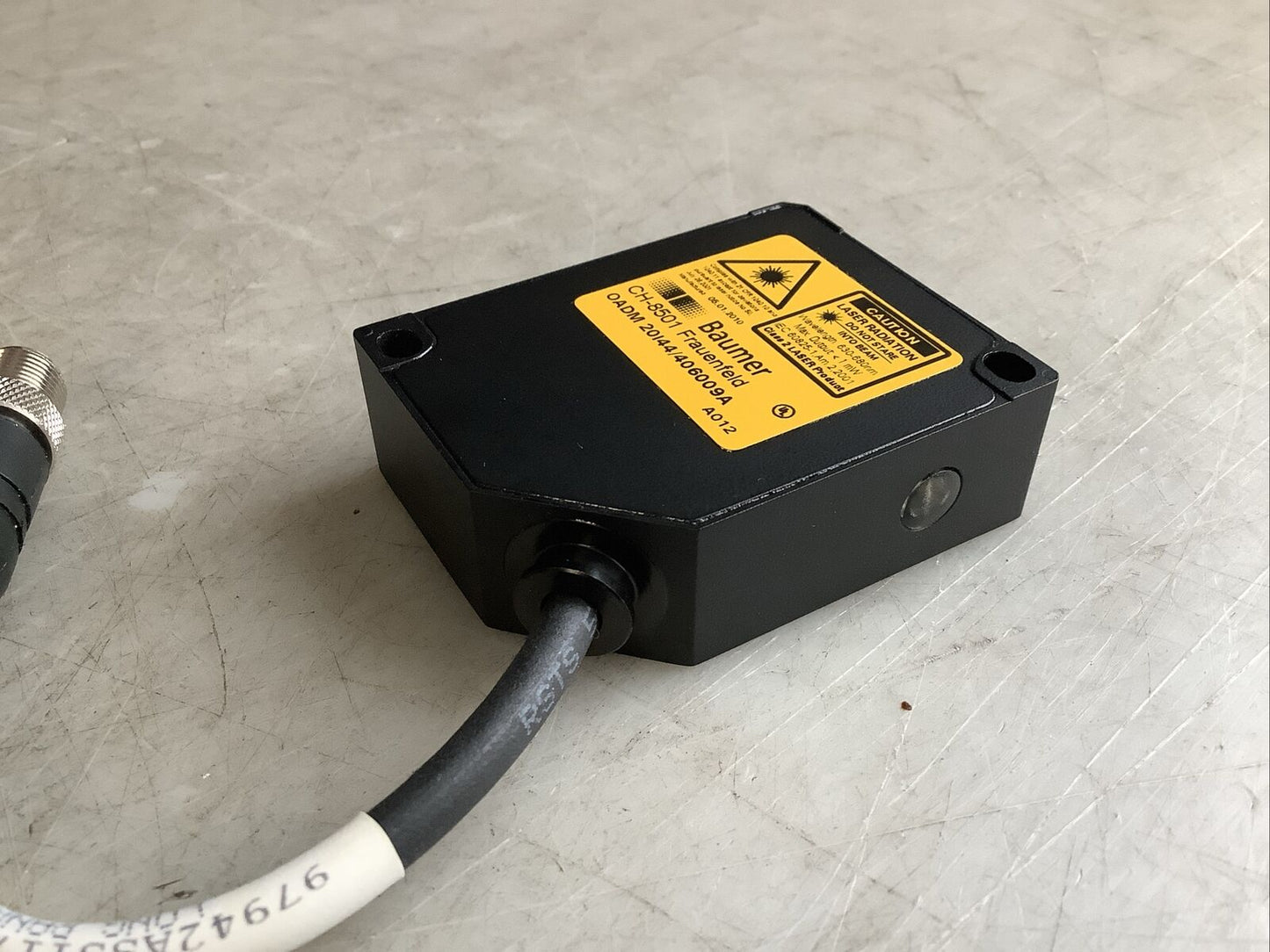 BAUMER OADM 20I44/406009A PHOTOELECTRIC DISTANCE SENSOR U3S
