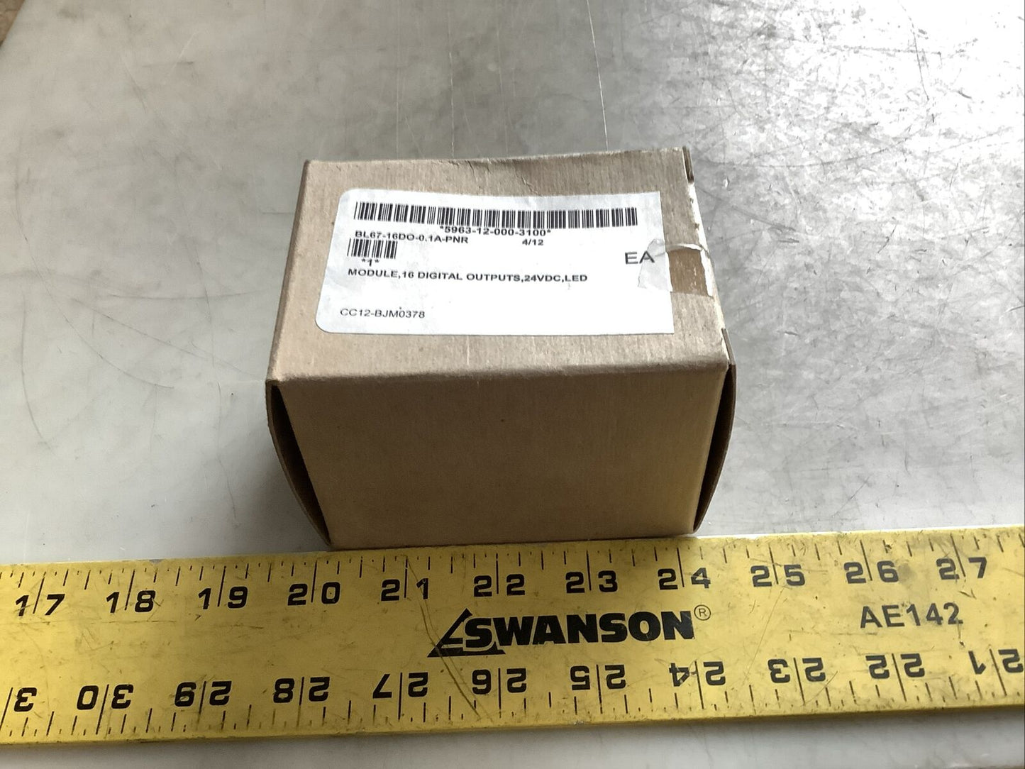 TURCK BL67-16DO-0.1A-PNR SYSTEM OUTPUT MODULE 16 DIGITAL OUTPUTS 24VDC LED U3S