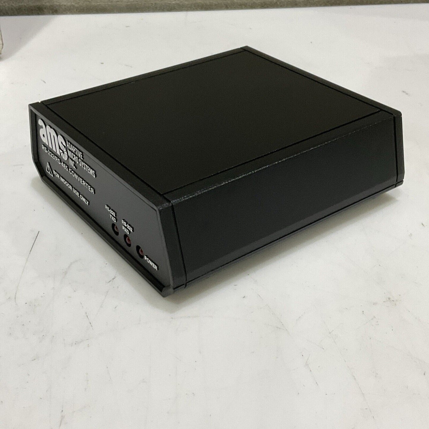 AMS RS-232/RS-485 10881111 CONVERTER BOX SERIES A 9 V 50/60HZ .150A U3S
