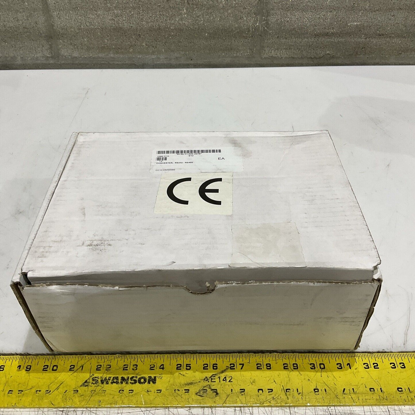 AMS RS-232/RS-485 10881111 CONVERTER BOX SERIES A 9 V 50/60HZ .150A U3S