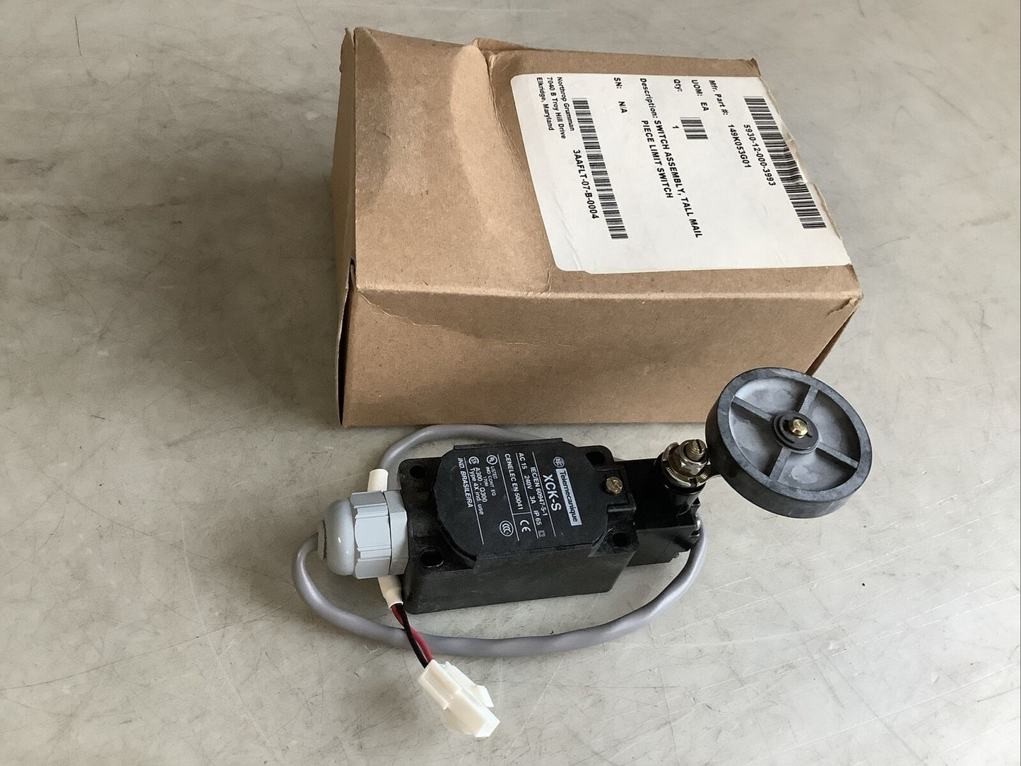 TELEMECANIQUE XCK-S IEC/EN 60947-5-1 SENSOR U3S