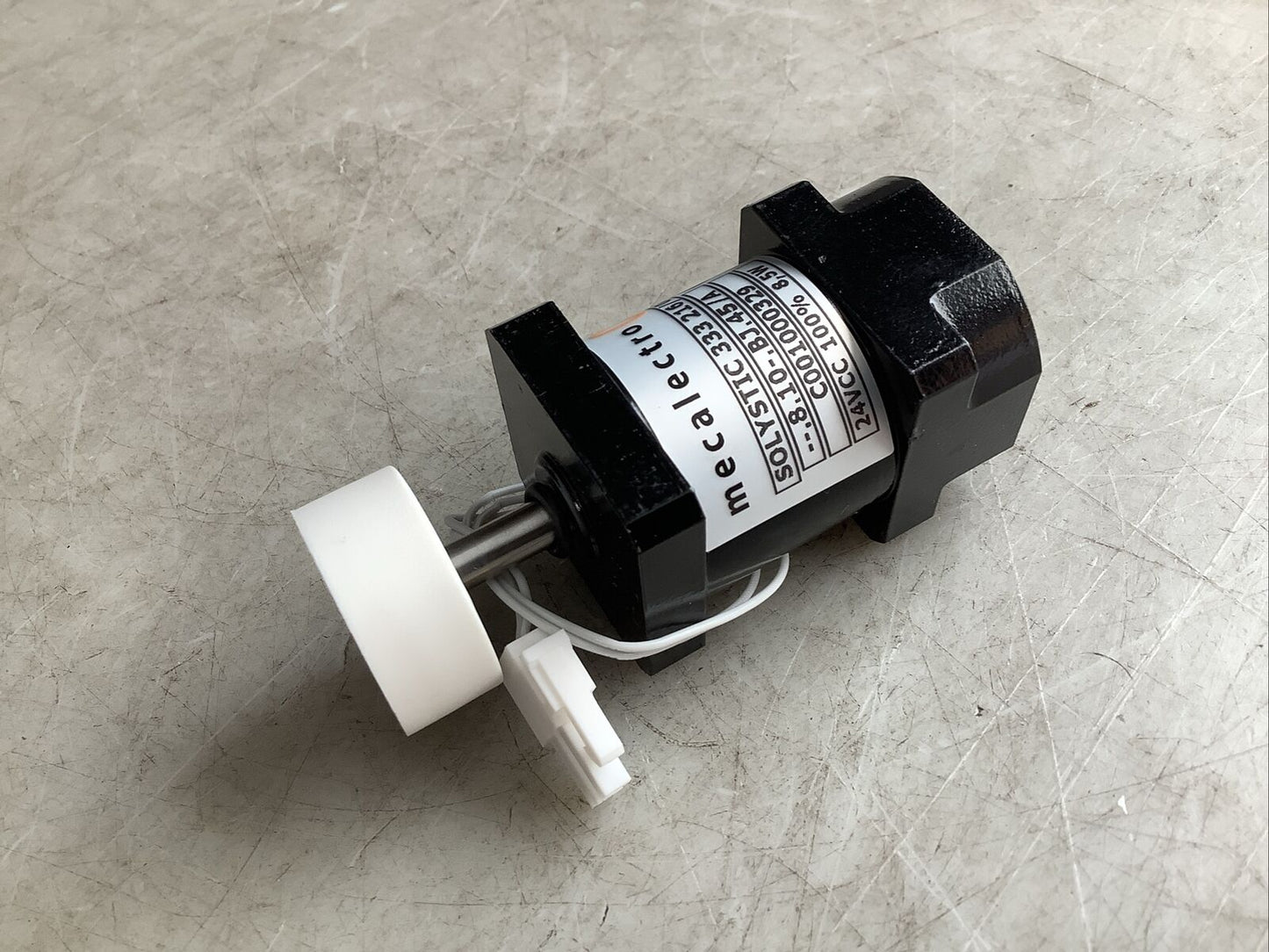 MECALECTRO SOLYSTIC 333 216/02 C001000329 SOLENOID INTERLOCK SWITCH U3S