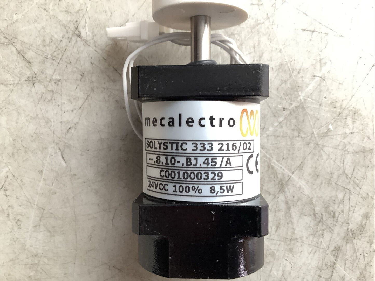 MECALECTRO SOLYSTIC 333 216/02 C001000329 SOLENOID INTERLOCK SWITCH U3S