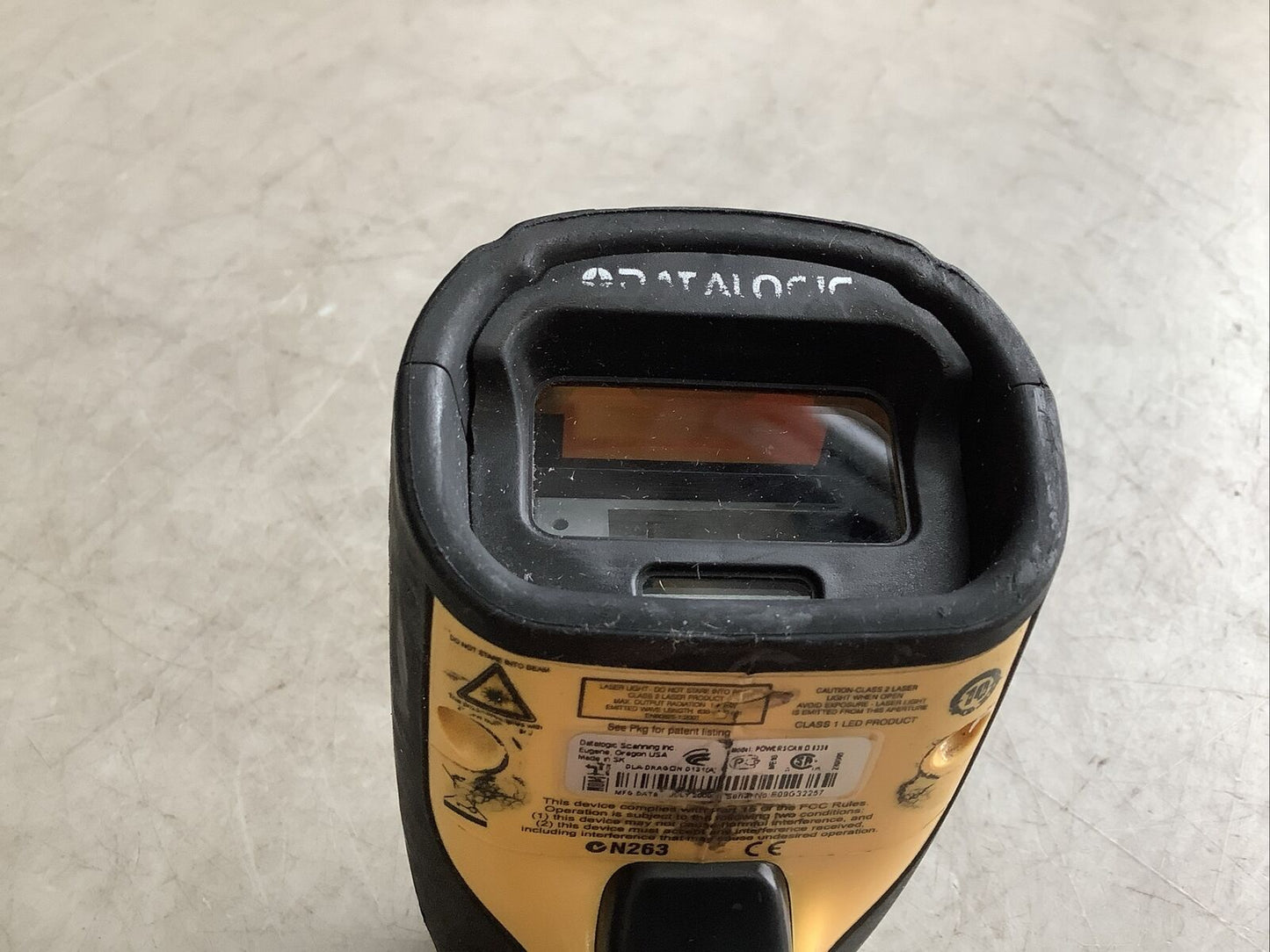 DATALOGIC SCANNING POWERSCAN D8330 BAR CODE SCANNER U3S