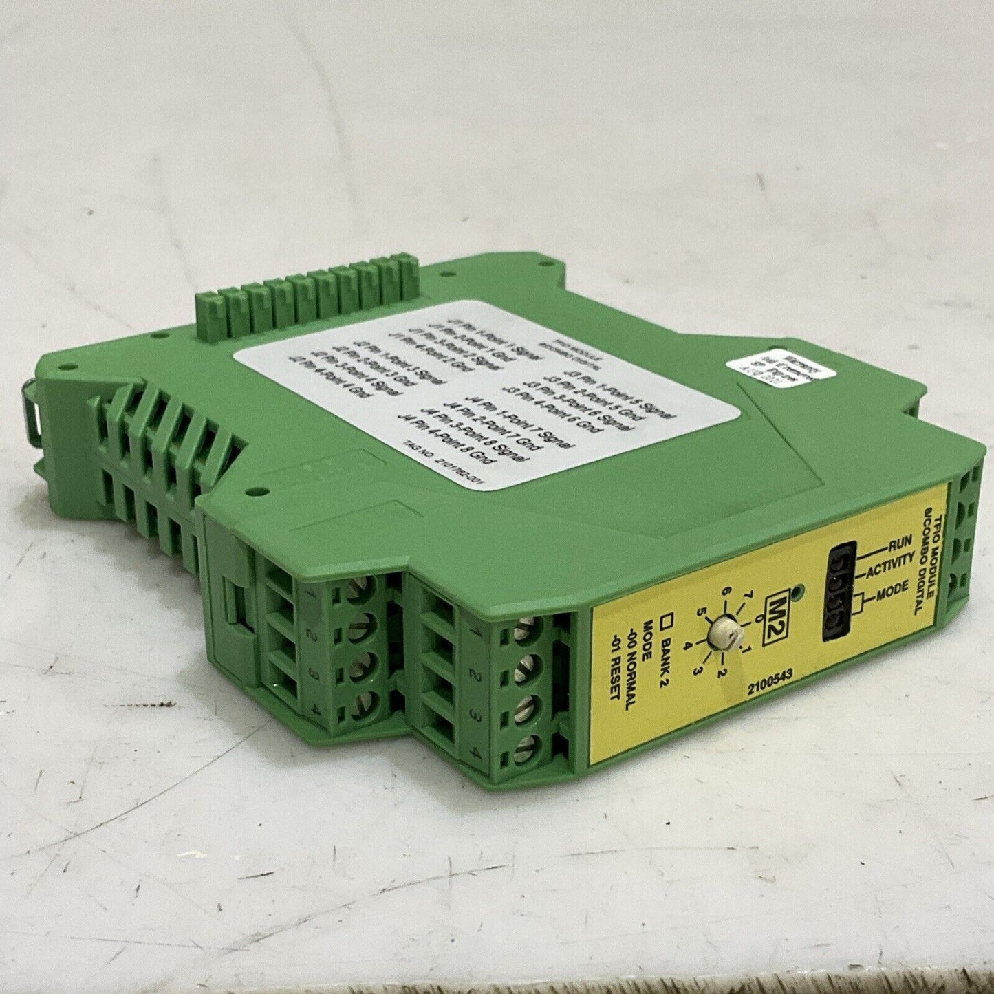 ABB TFIO 2100543 2101769-003 8/COMBO DIGITAL MODULE CONFIGURABLE 8-POINT G7T
