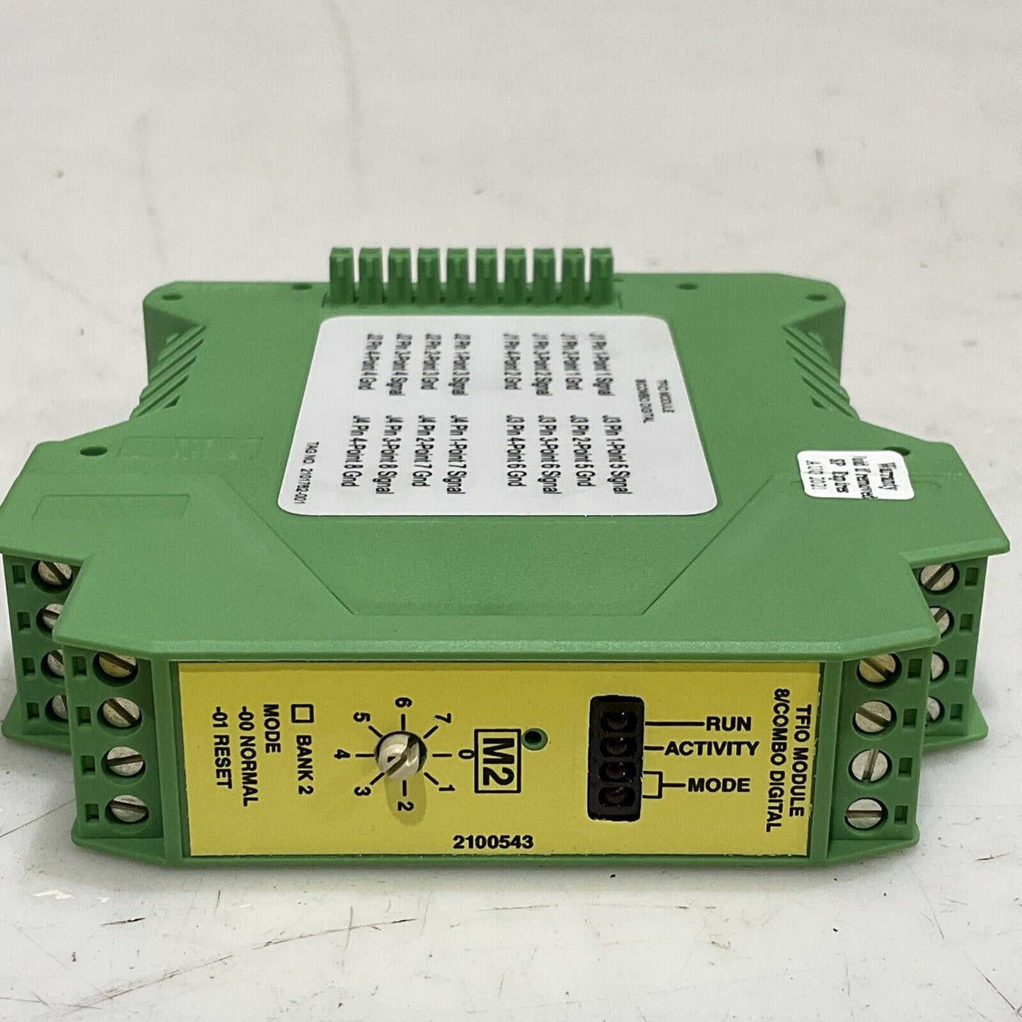 ABB TFIO 2100543 2101769-003 8/COMBO DIGITAL MODULE CONFIGURABLE 8-POINT G7T