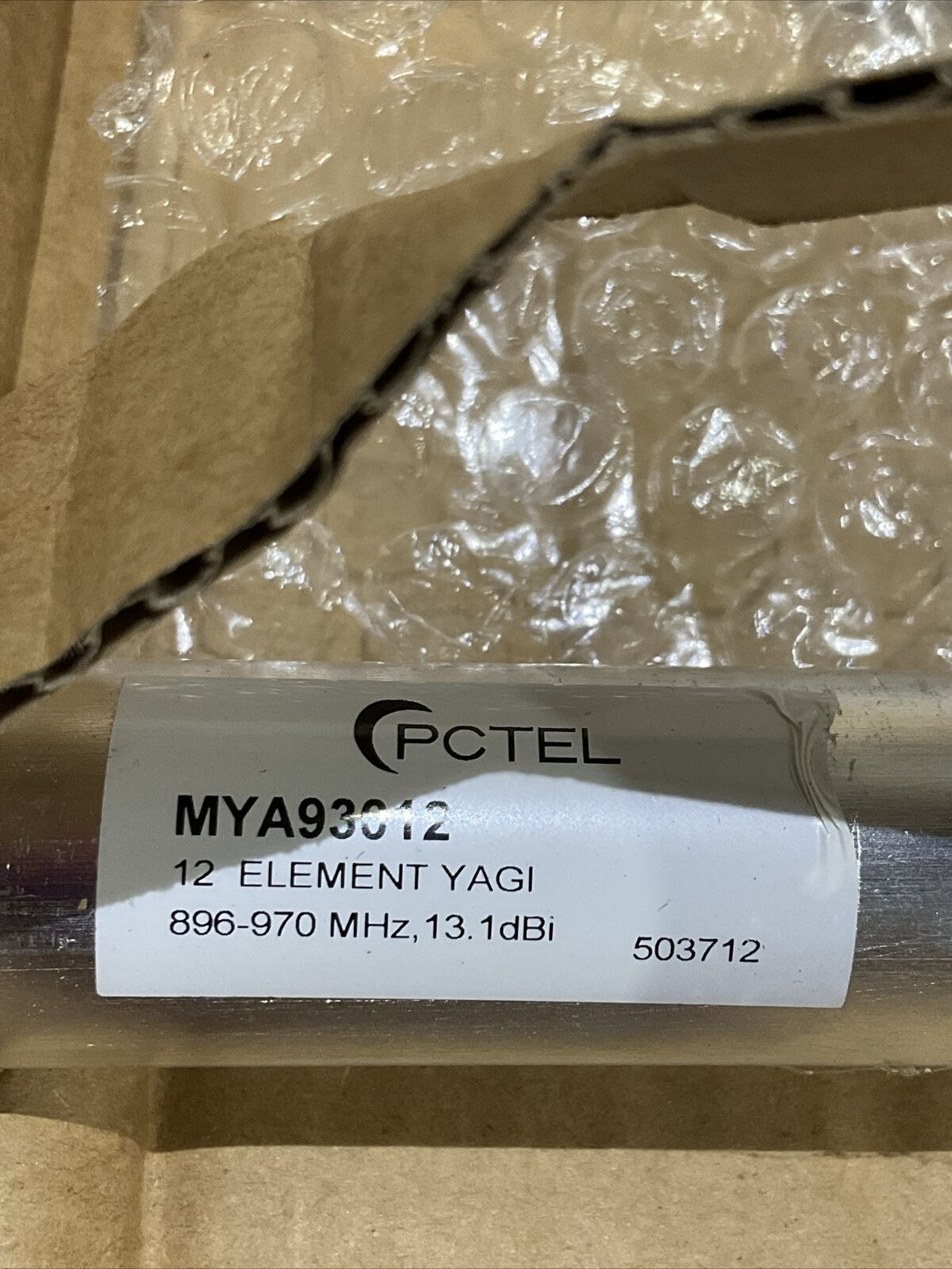 PCTEL MYA93012 WIRELESS ANTENNA 896-970 MHZ 150 W 11dB GAIN 12 ELEMENT YAGII G7T