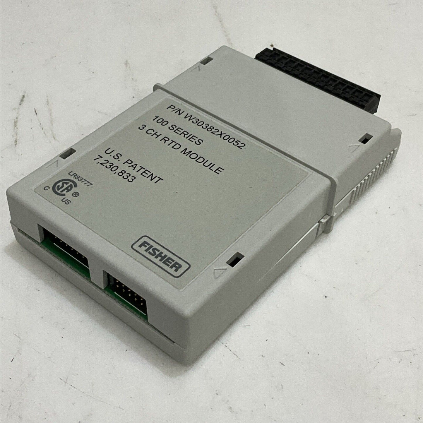 FISHER W30382X0052 3 CH RTD IMPUT MODULE FB107 100 SERIES G7T