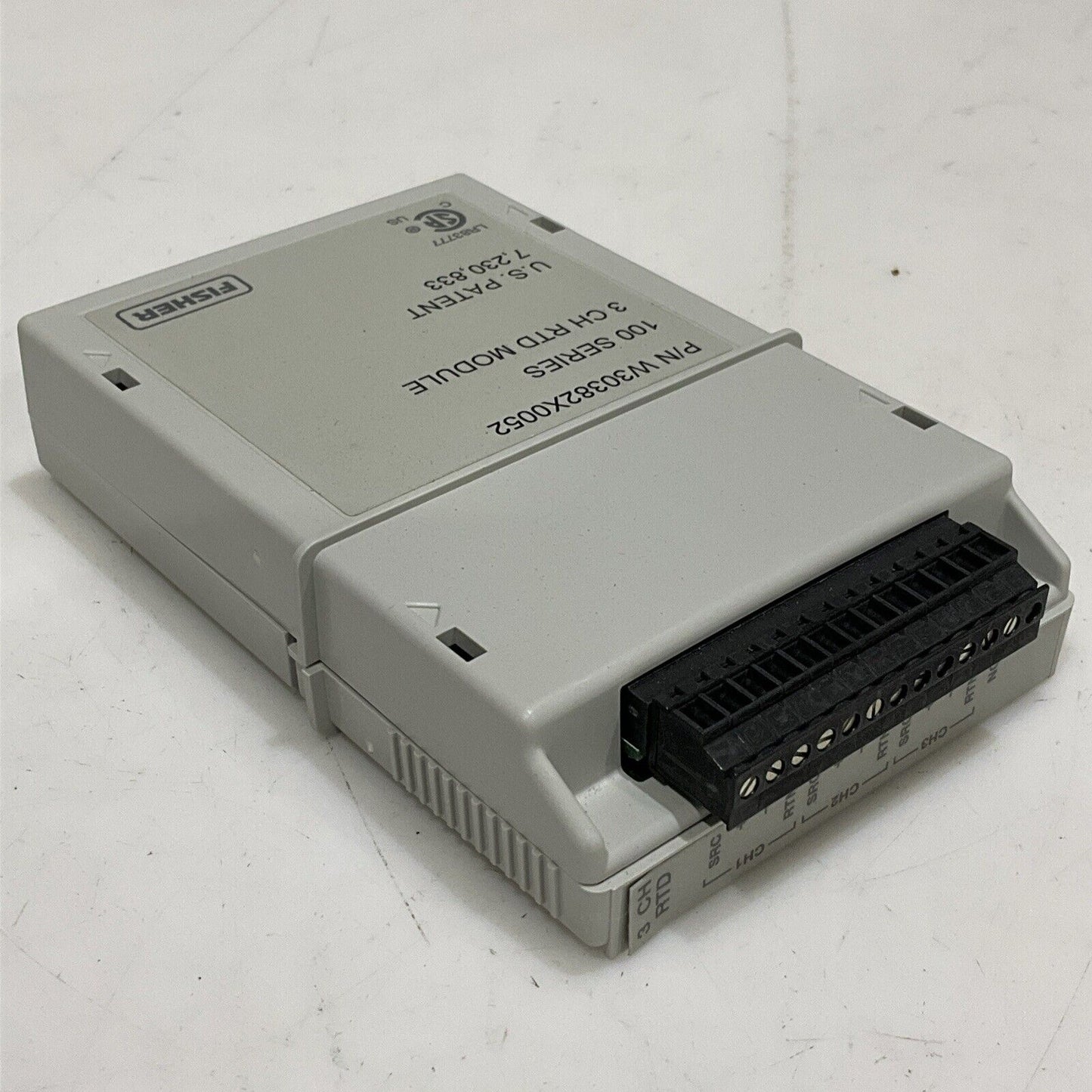 FISHER W30382X0052 3 CH RTD IMPUT MODULE FB107 100 SERIES G7T