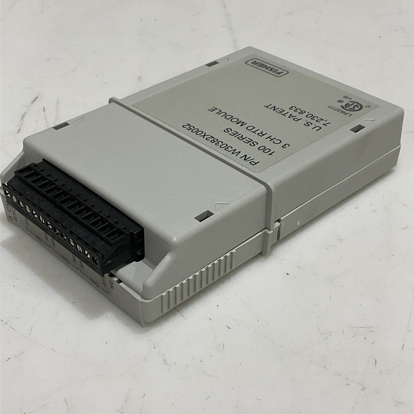 FISHER W30382X0052 3 CH RTD IMPUT MODULE FB107 100 SERIES G7T