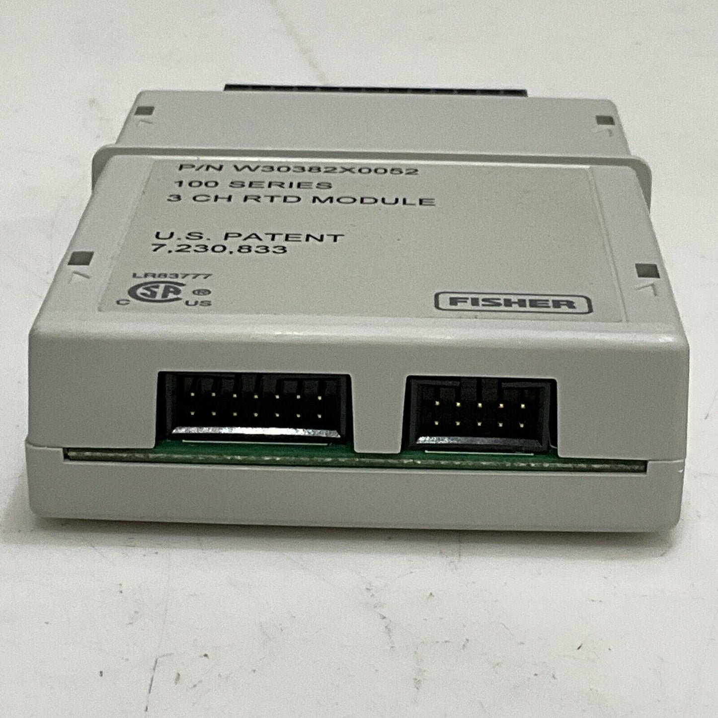 FISHER W30382X0052 3 CH RTD IMPUT MODULE FB107 100 SERIES G7T