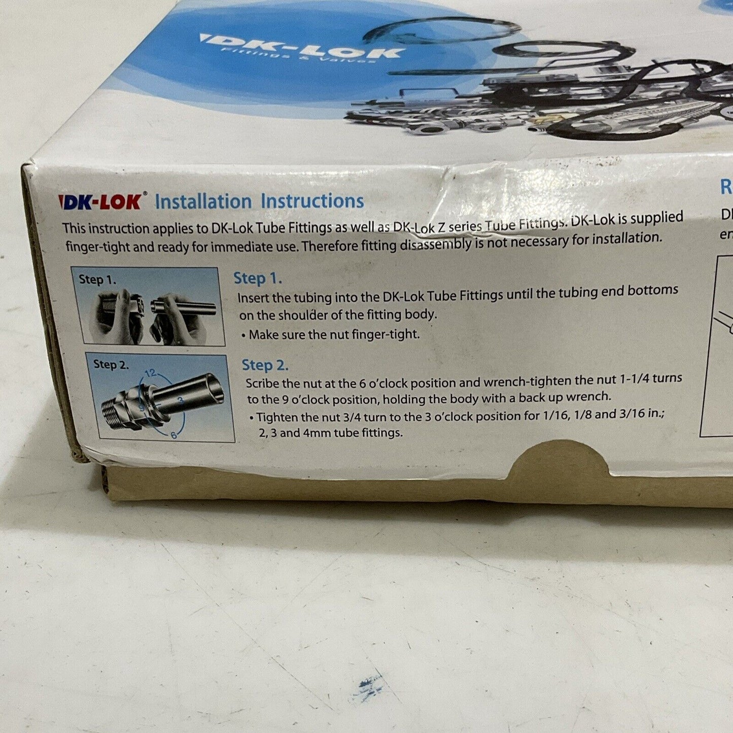DK-LOK DMC4-4N-SA MALE STEEL CONNECTOR 1/4” TUBE X 1/4 NPT S316 LOT OF 70 G7T