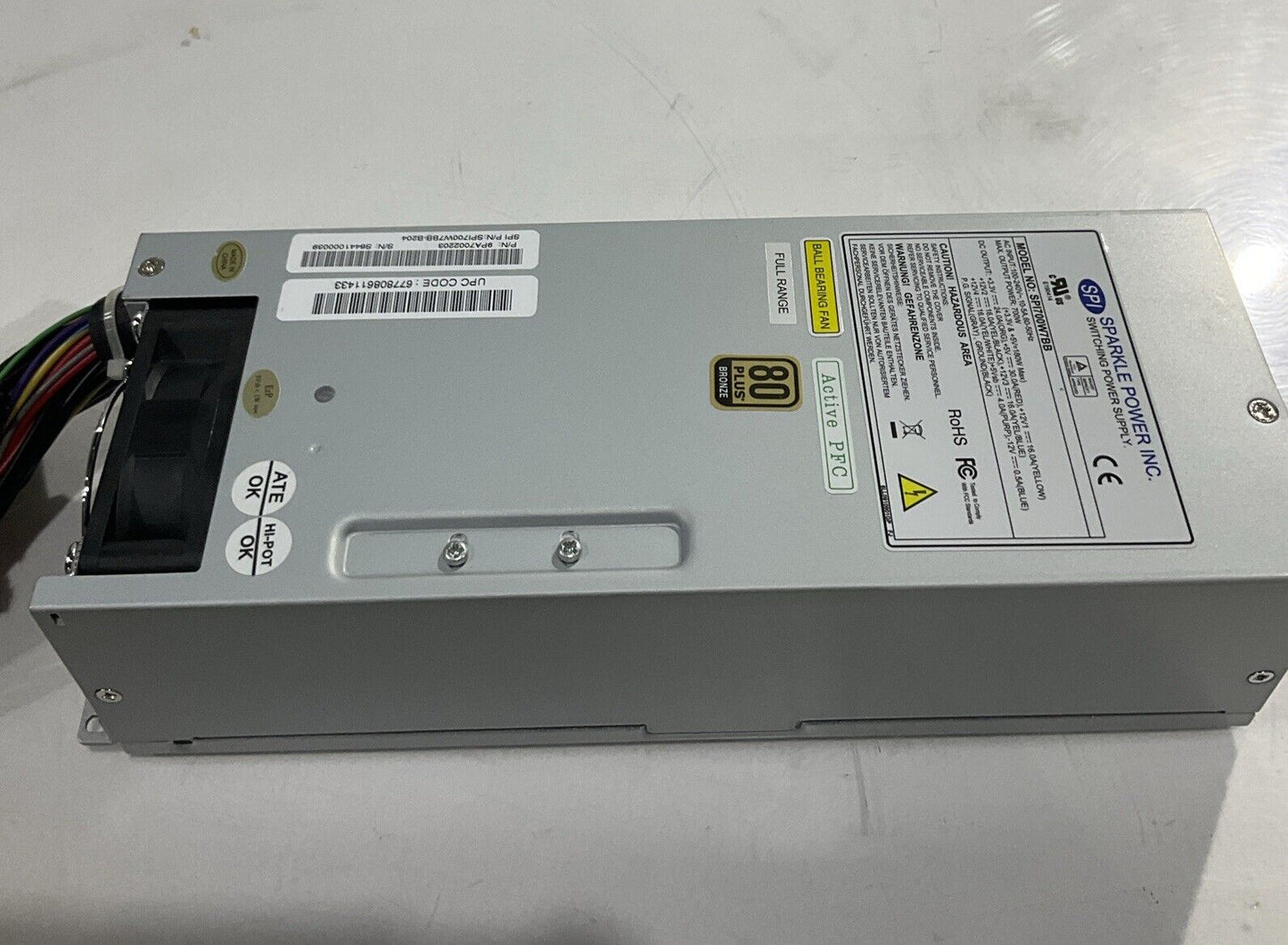 SPI SPI700W7BB POWER SUPPLY ASSY U3S