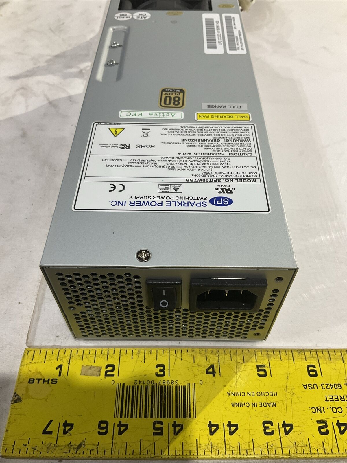SPI SPI700W7BB POWER SUPPLY ASSY U3S