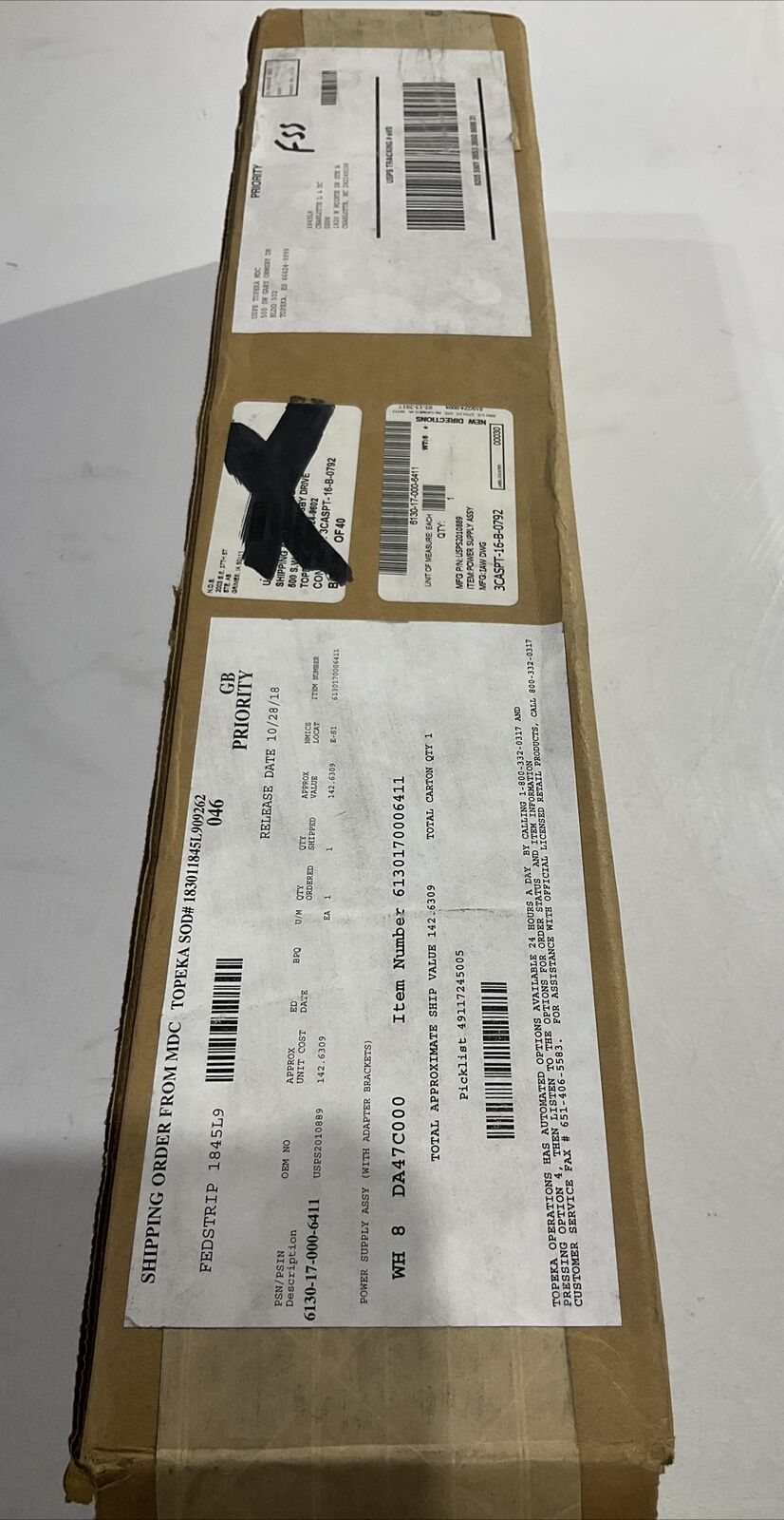 SPI SPI700W7BB POWER SUPPLY ASSY U3S