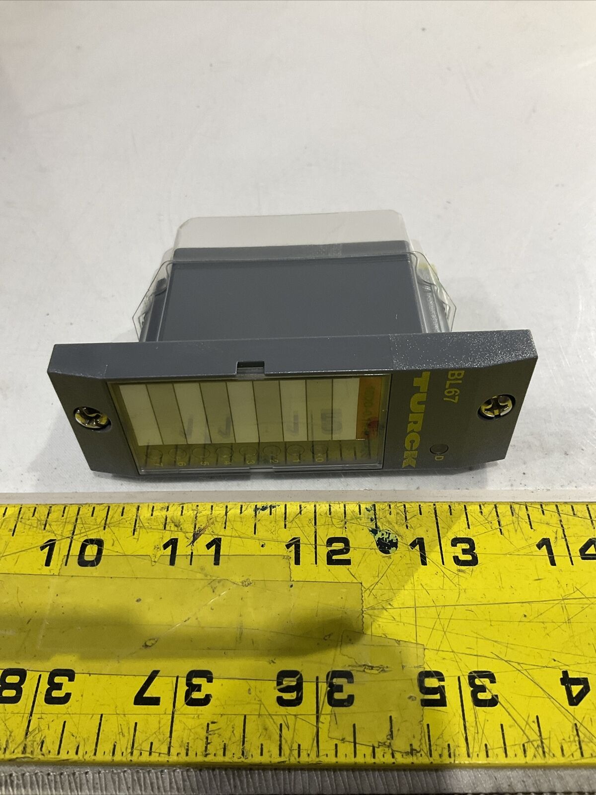 TURCK BL67-16DO-0.1A-PNR SYSTEM OUTPUT MODULE 16 DIGITAL OUTPUTS 24VDC LED U3S
