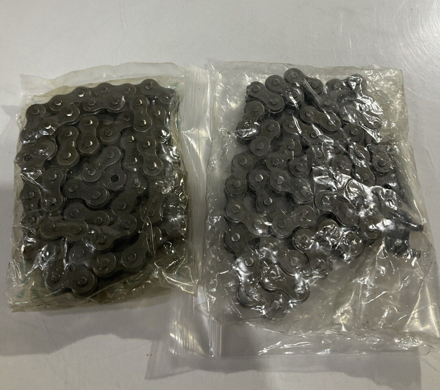 TSUBAKI 150K838H01 40# RIV X 59 PITCHES ROLLER CHAIN LOT OF 2 U3S