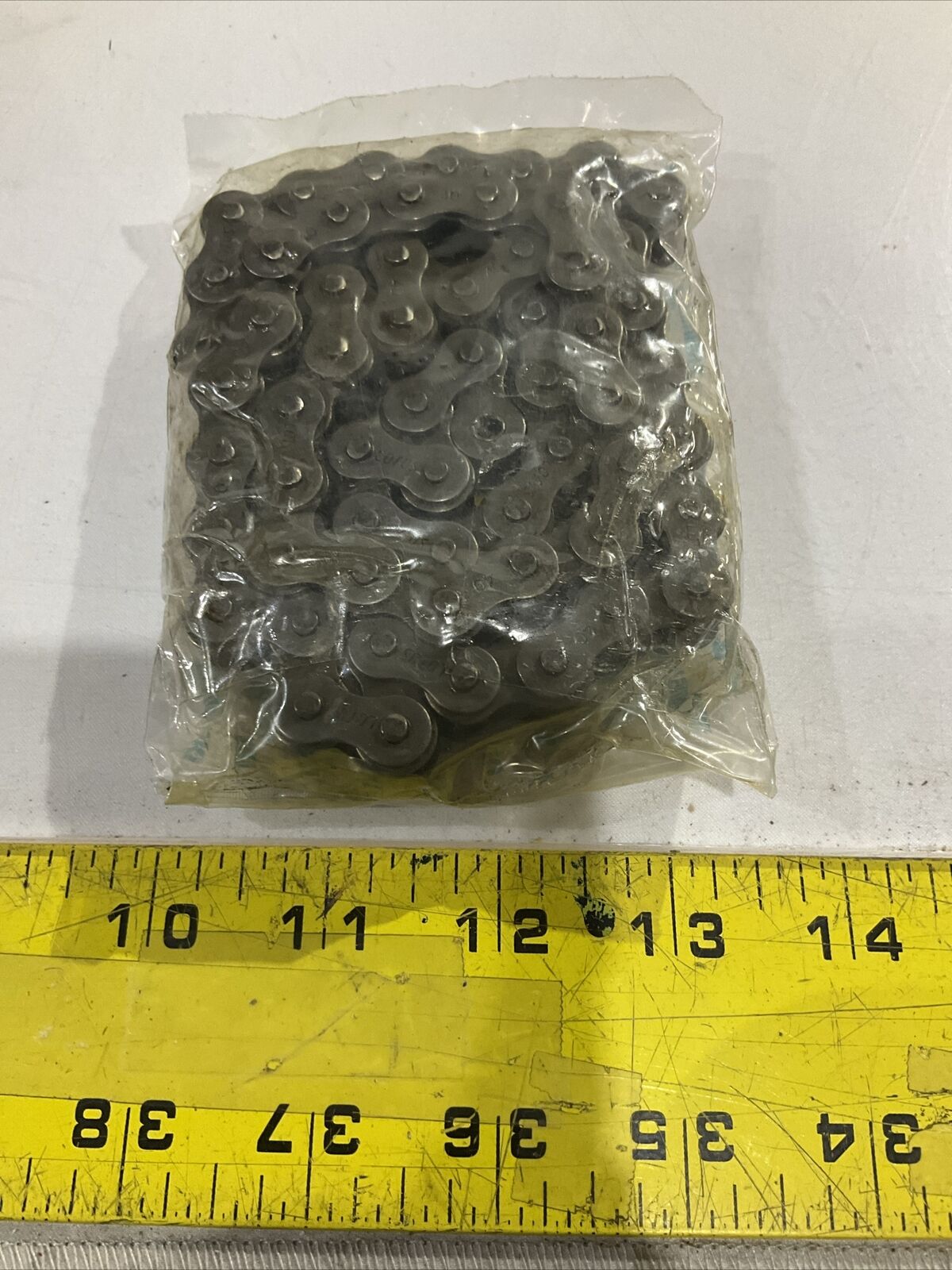 TSUBAKI 150K838H01 40# RIV X 59 PITCHES ROLLER CHAIN LOT OF 2 U3S