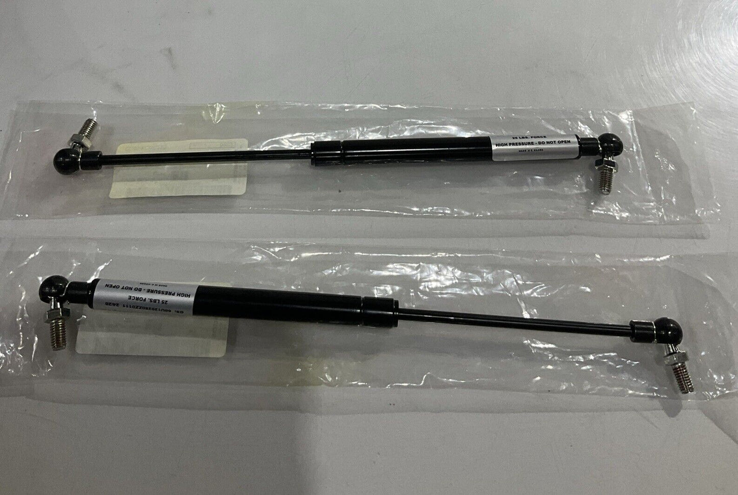 VOLUMELINE 66U120280ZZ0111 25LBS FORCE SPRING GAS STROKE LOT OF 2 U3S