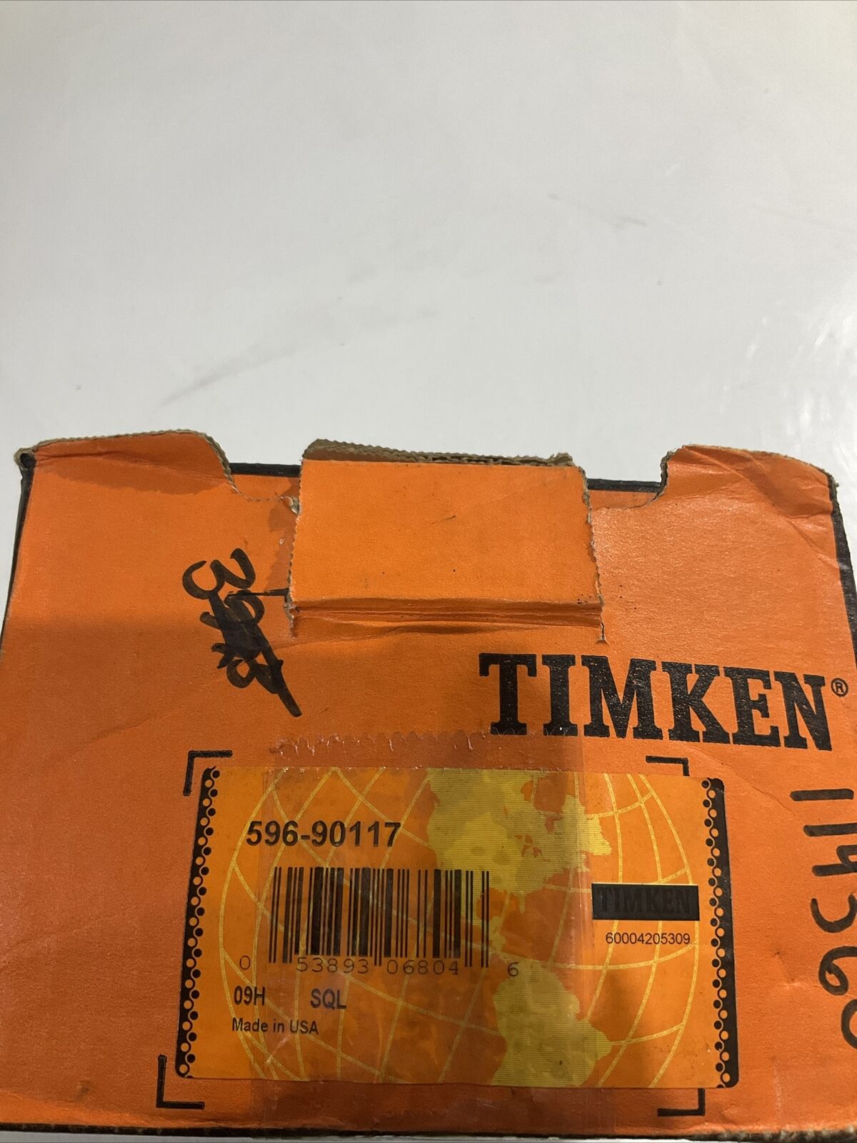 TIMKEN 596-90117 TAPER ROLLER BEARING U3S