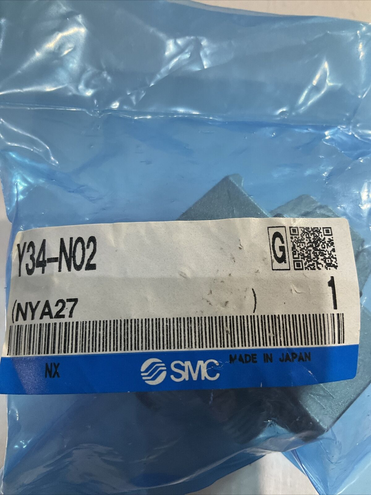 SMC Y34-N02 VACUUM REGULATOR U3S