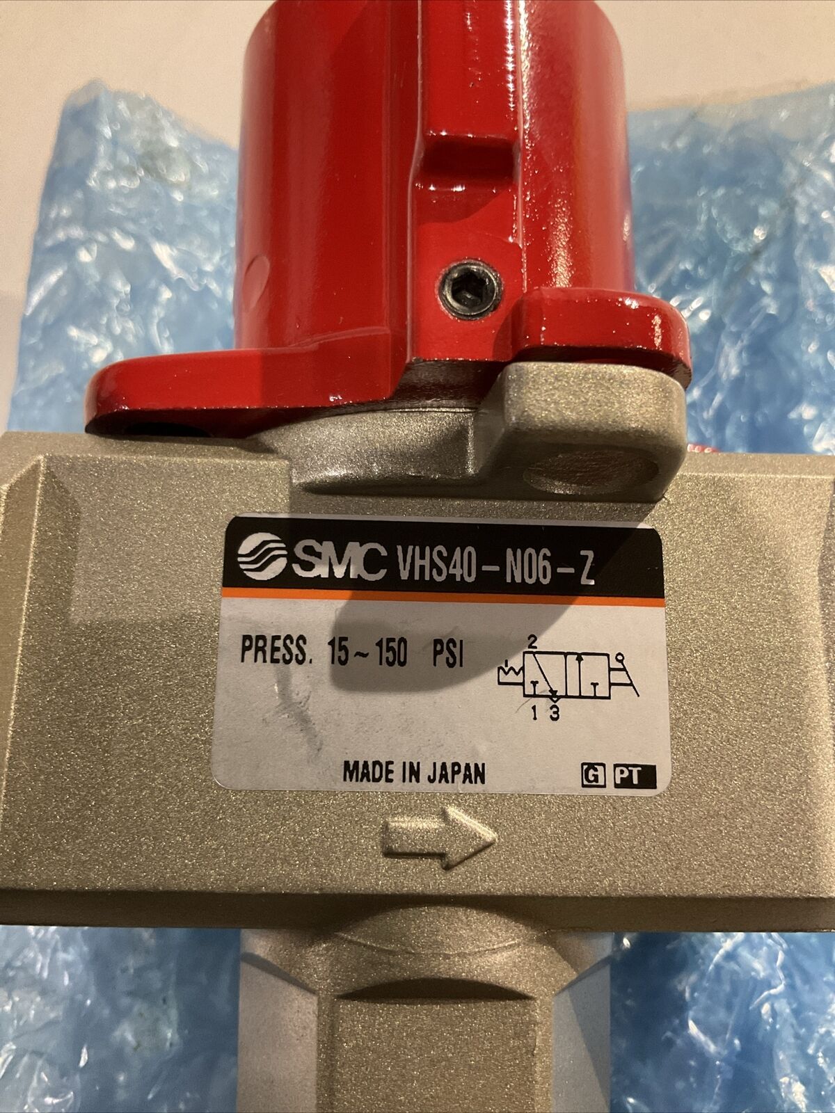 SMC VHS40-N06-Z VALVE LOCK-0UT 3 WAYS LOT OF 2 U3S