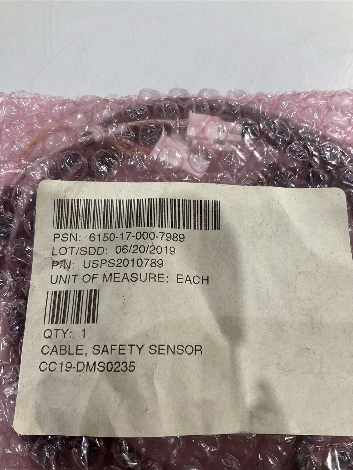 SCHMERSAL - BNS 36-02/10Z-R 3,0M w/3M CABLE SAFETY SENSOR U3S
