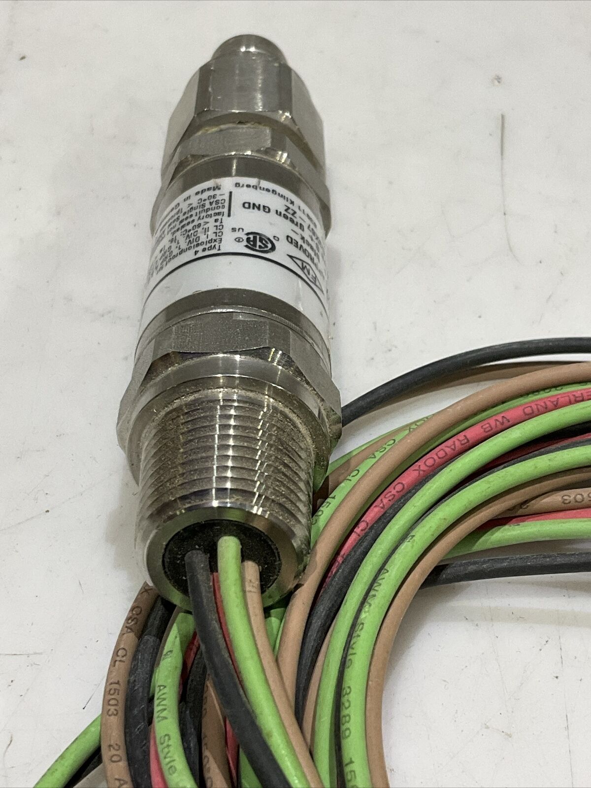 WIKA E-10-K-PBH-ND-LG3X67-ZZ TRANSMITTER WELLHEAD H1RDS44Q B16.34 608 G7T