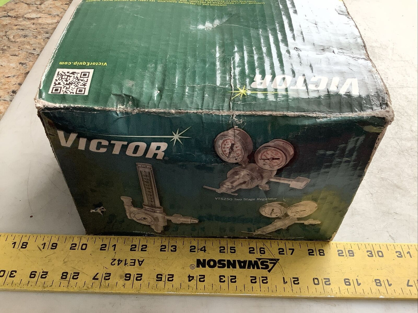 VICTOR 0781-0532 SR450D-346 REGULATOR 5/8IN-18 LH F 125PSIG