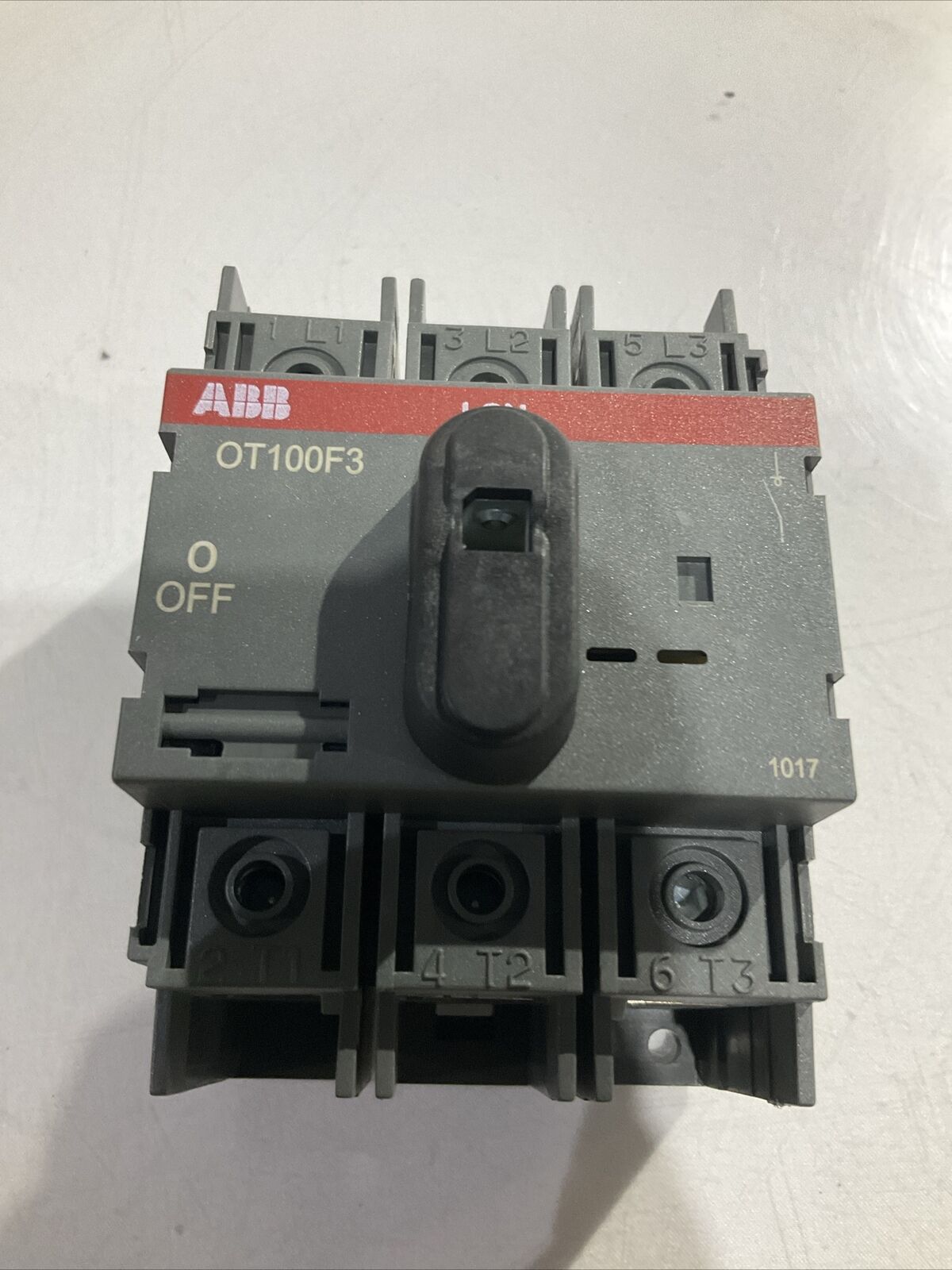 ABB 162K300H01 1SCA105004R1001 SWITCH DISCONNECT 600VAC U3S