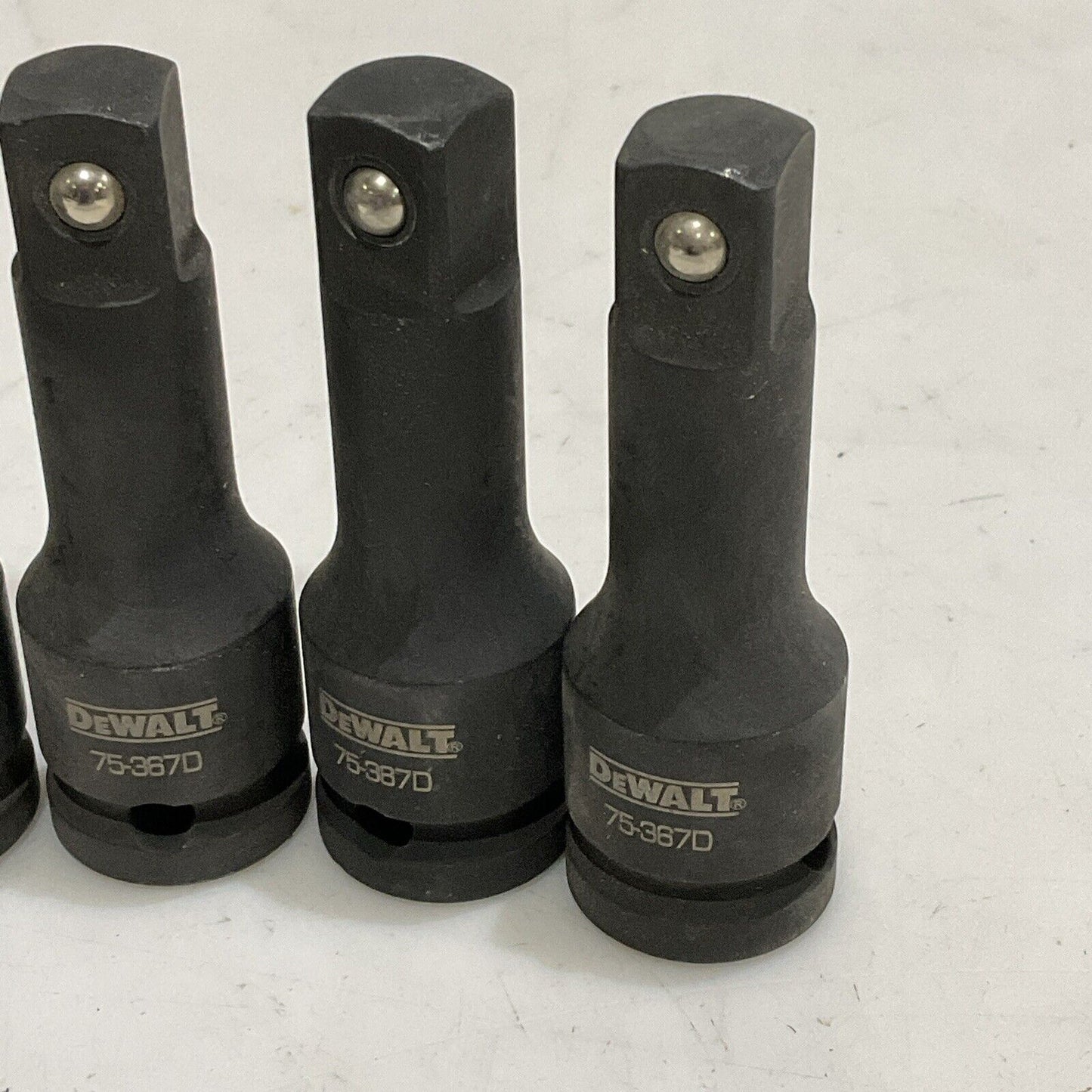 DEWALT DWMT753670SP 75-387D IMPACT WRENCH EXTENSION 3” 1/2” DR. LOT OF 8 G7T