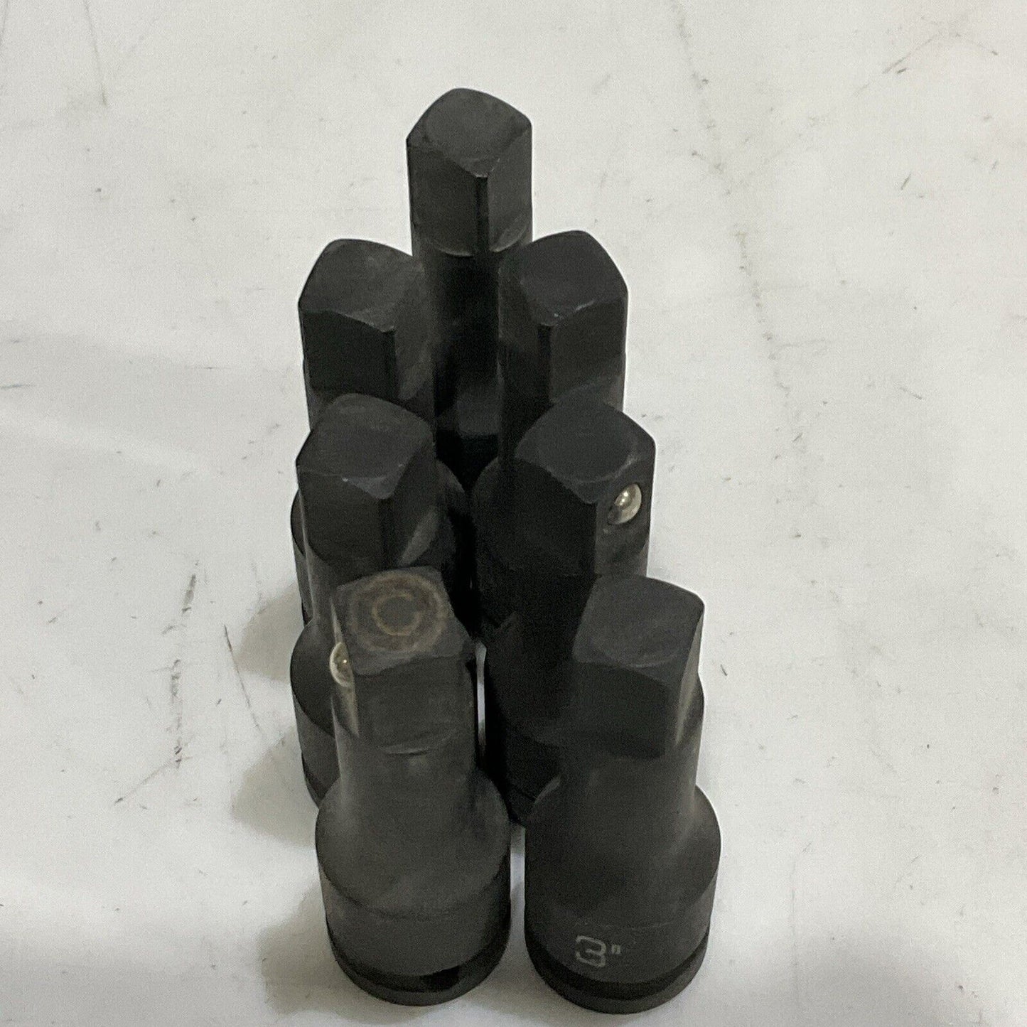 DEWALT DWMT753670SP 75-387D IMPACT WRENCH EXTENSION 3” 1/2” DR. LOT OF 8 G7T