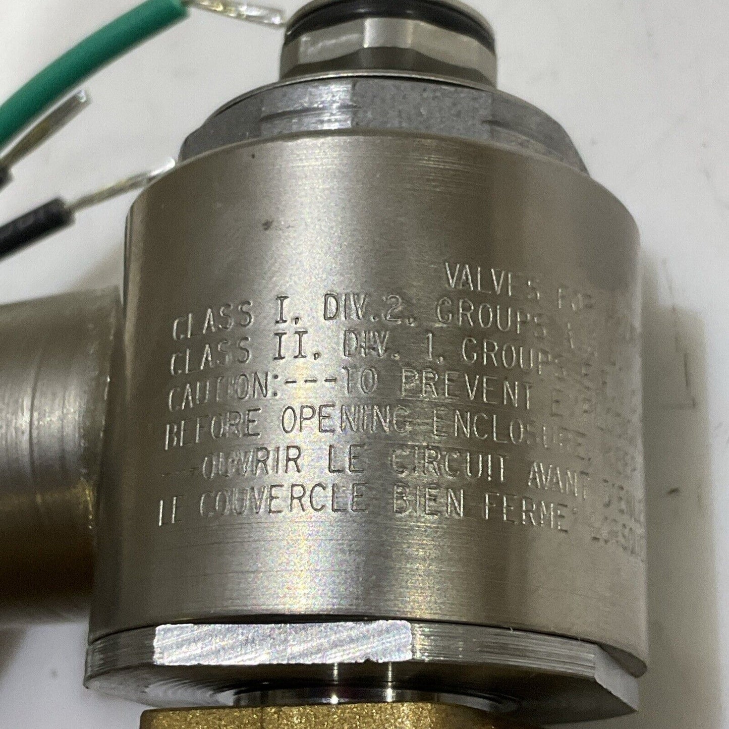 VERSA VSA-3321-DP-SC0422 SOLENOID VALVE 3-WAY BRASS 12VDC G7T