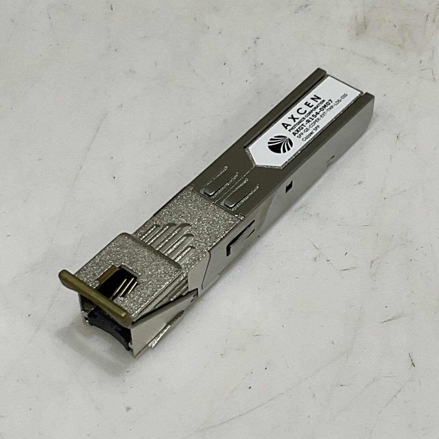 AXCEN AXGT-R154-0M07 COPPER SFP TRANSCEIVERS FIBERINT 1000 BASE G7T