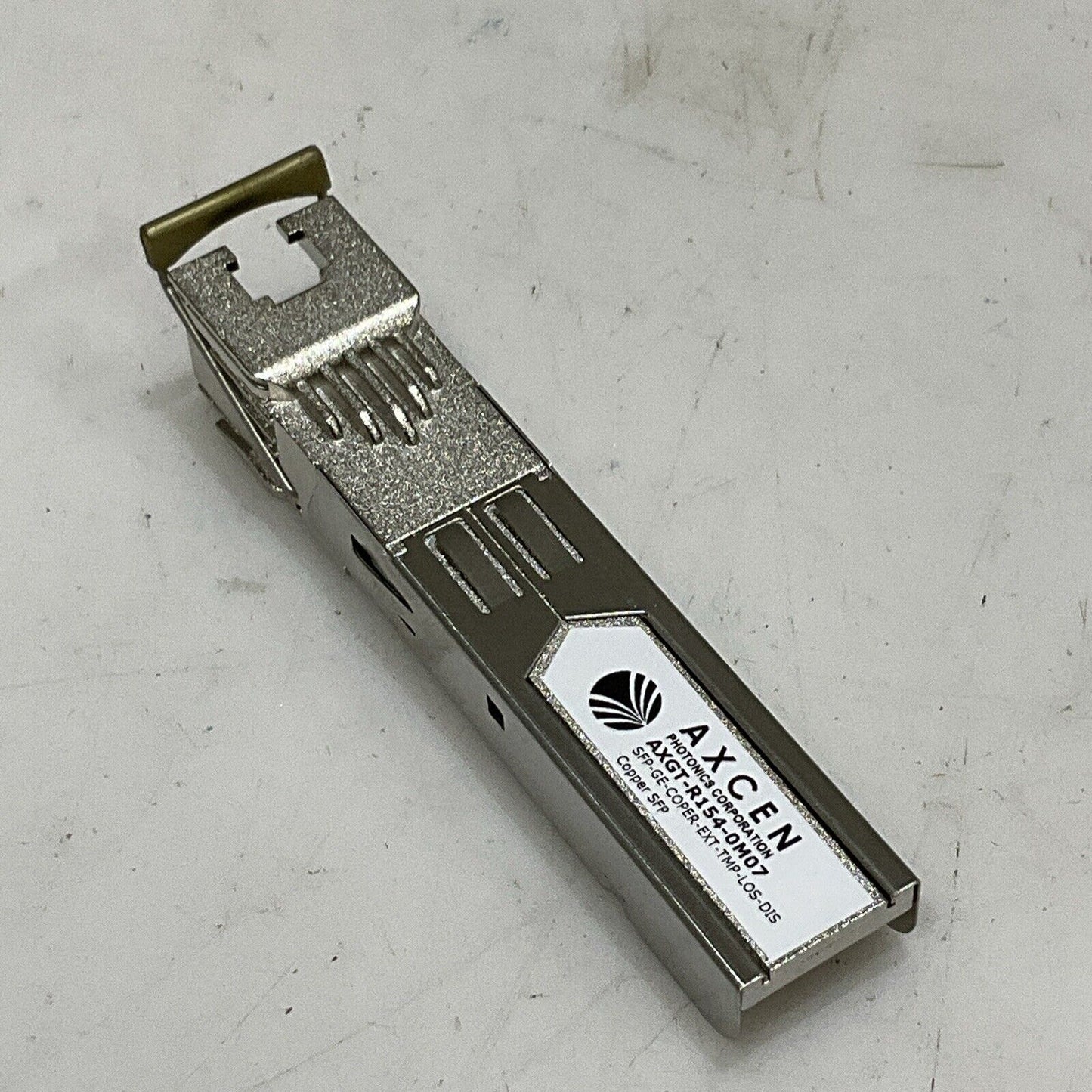 AXCEN AXGT-R154-0M07 COPPER SFP TRANSCEIVERS FIBERINT 1000 BASE G7T
