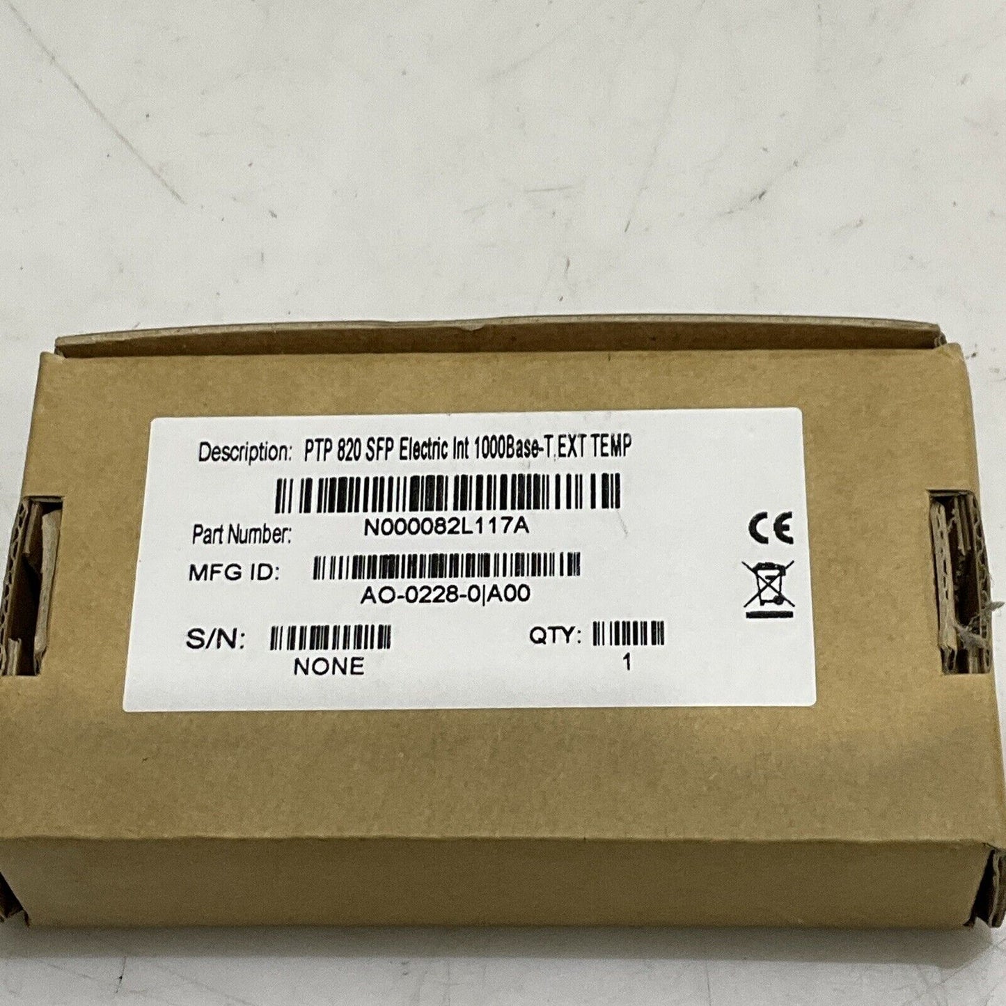 AXCEN AXGT-R154-0M07 COPPER SFP TRANSCEIVERS FIBERINT 1000 BASE G7T