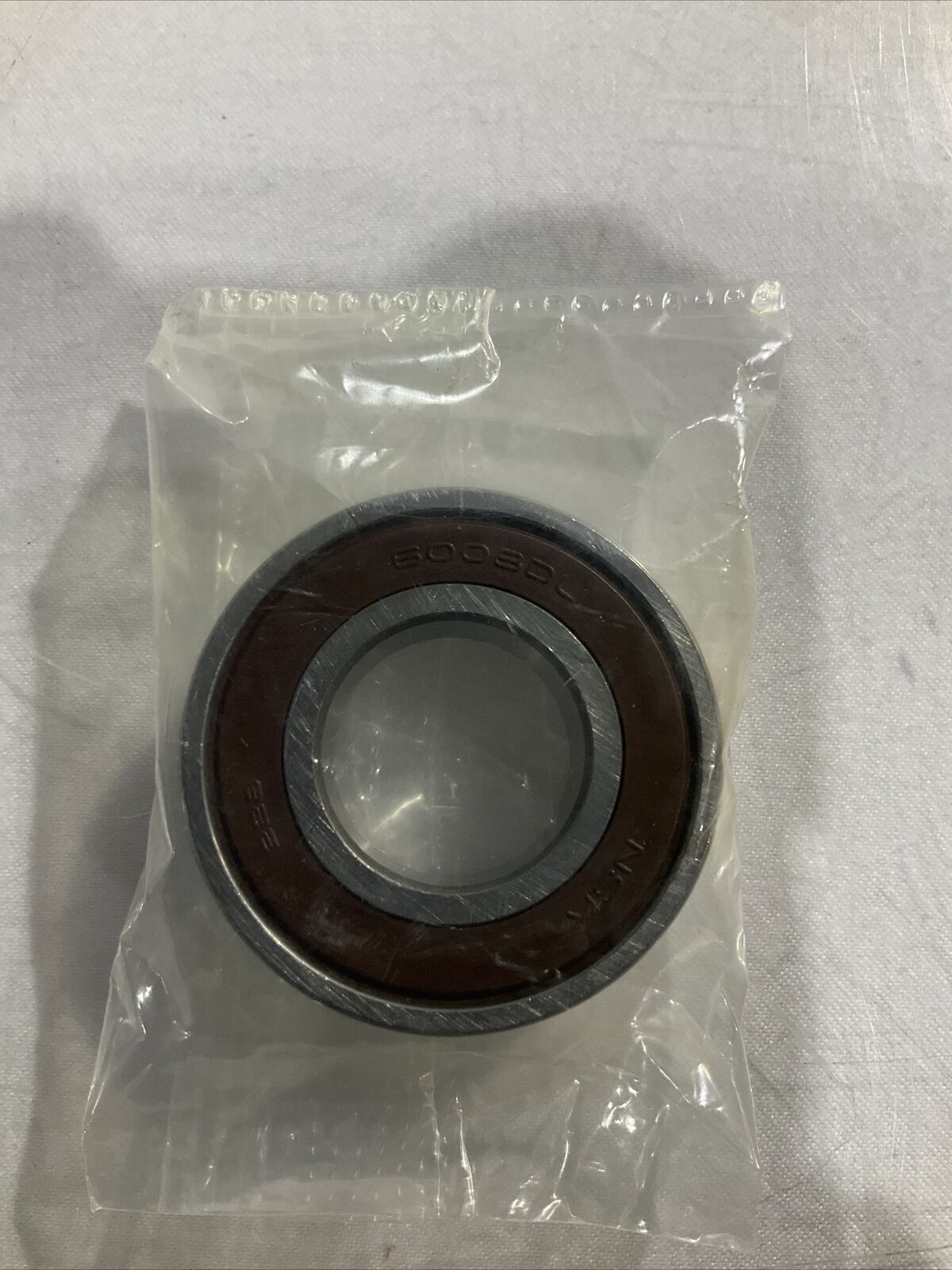 NSK 6003DDU GROOVE BALL BEARING RUBBER SEALED LOT OF 7 U3S