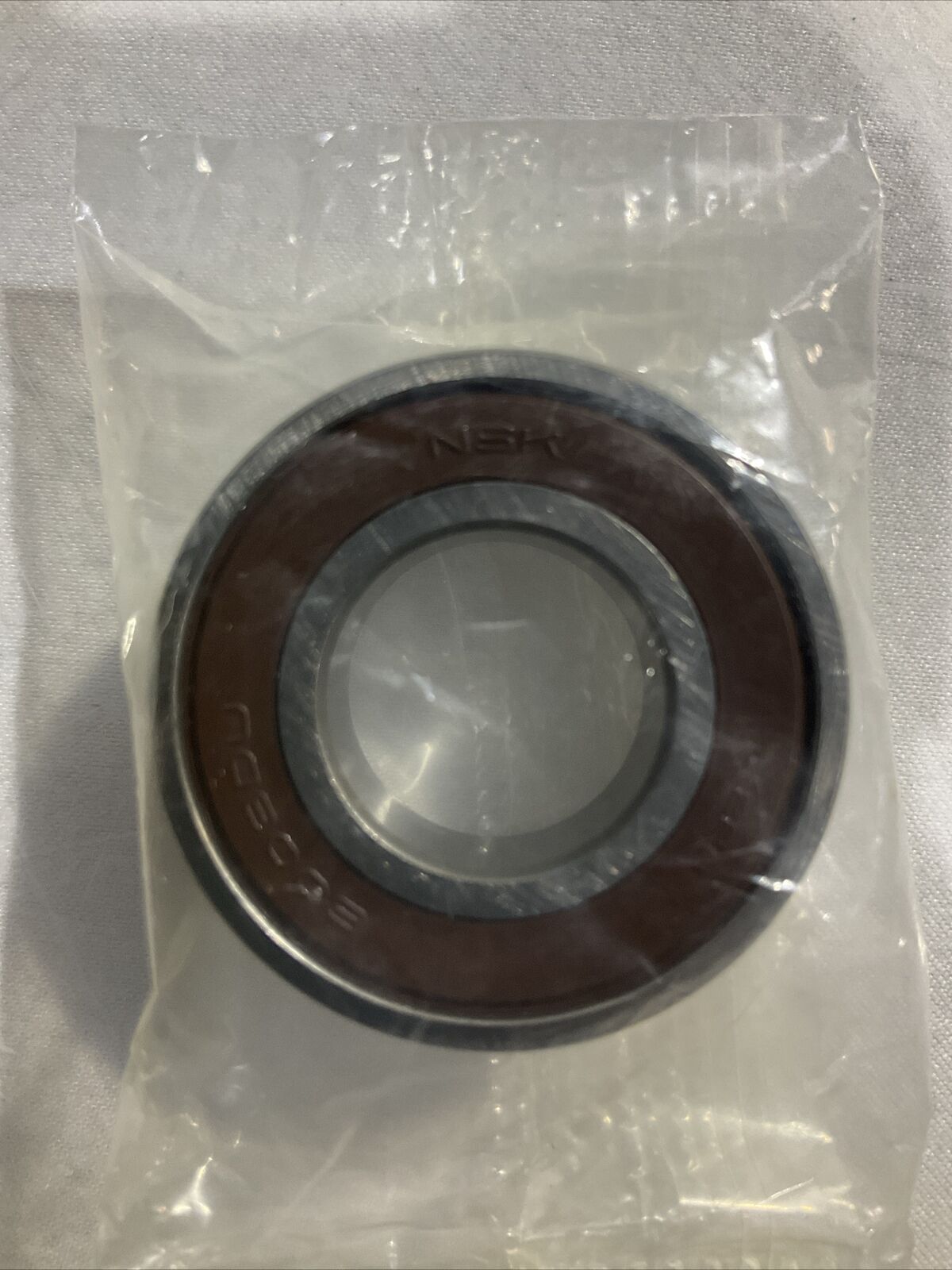 NSK 6003DDU GROOVE BALL BEARING RUBBER SEALED LOT OF 7 U3S