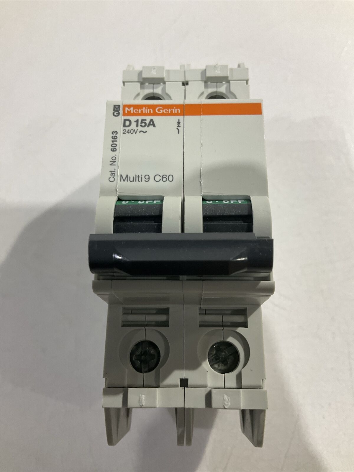 SQUARE D 60163 MULIT 9 C60 MINIATURE CIRCUIT BREAKER 240V 5A 2P U3S
