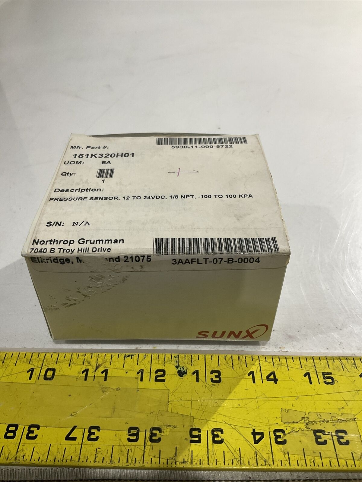 SUNX DP-111-E-P DIGITAL PRESSURE SENSOR 24VDC U3S