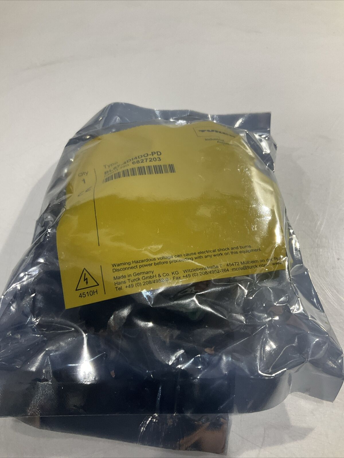 TURCK BL67-4DI4DO-PD 163K231H01 MODULE U3S