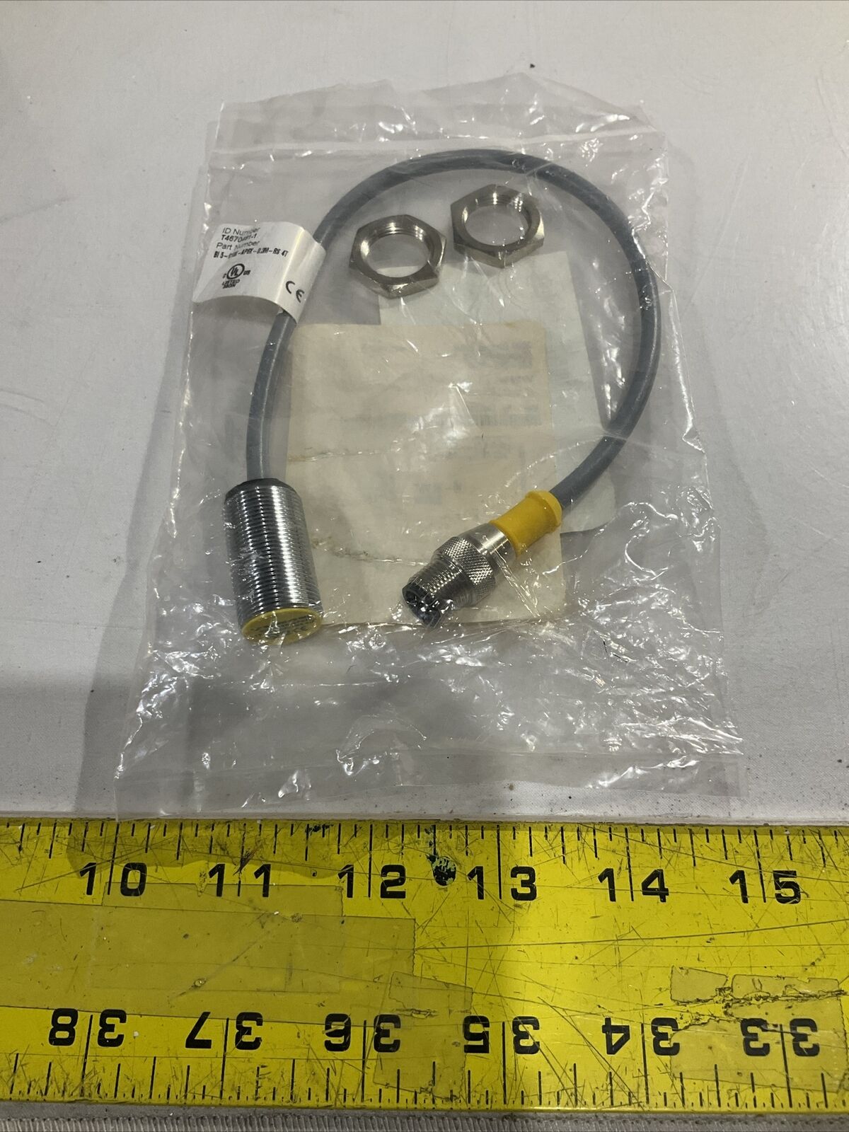 TURCK B15-G18K-AP6X-0.3M-RS4T SENSOR PROXIMITY WIRED U3S