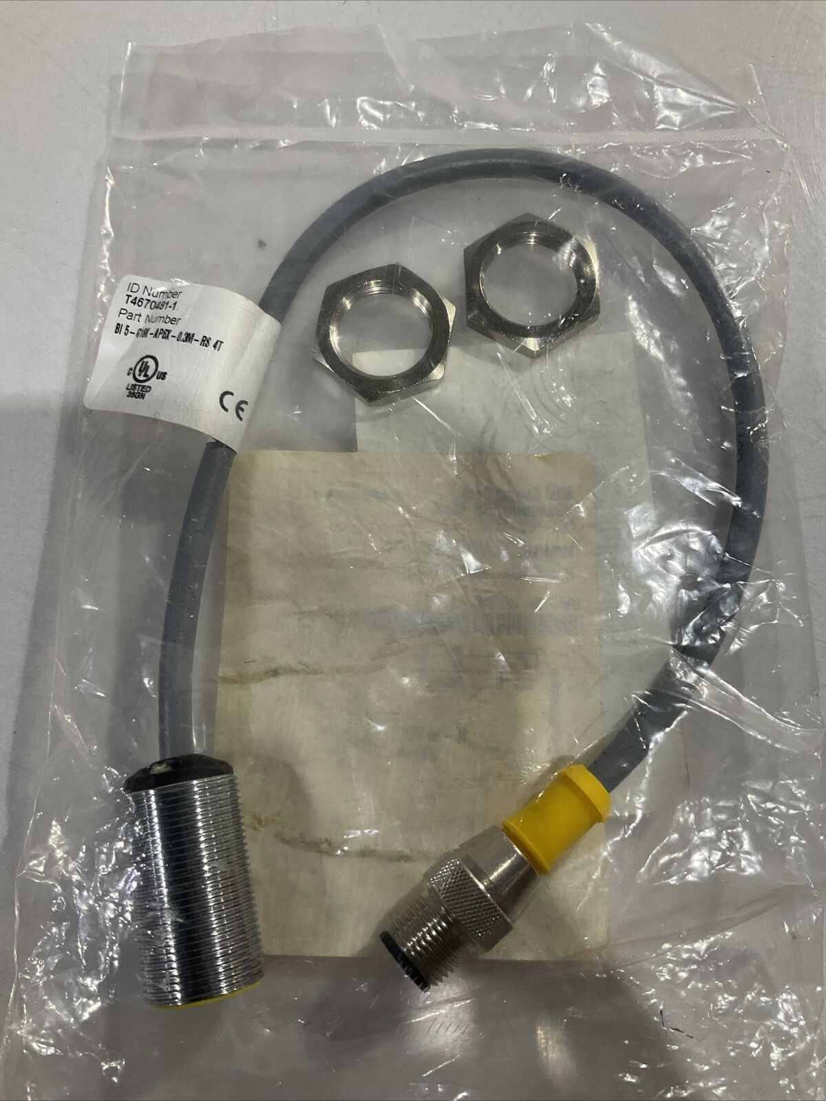 TURCK B15-G18K-AP6X-0.3M-RS4T SENSOR PROXIMITY WIRED U3S