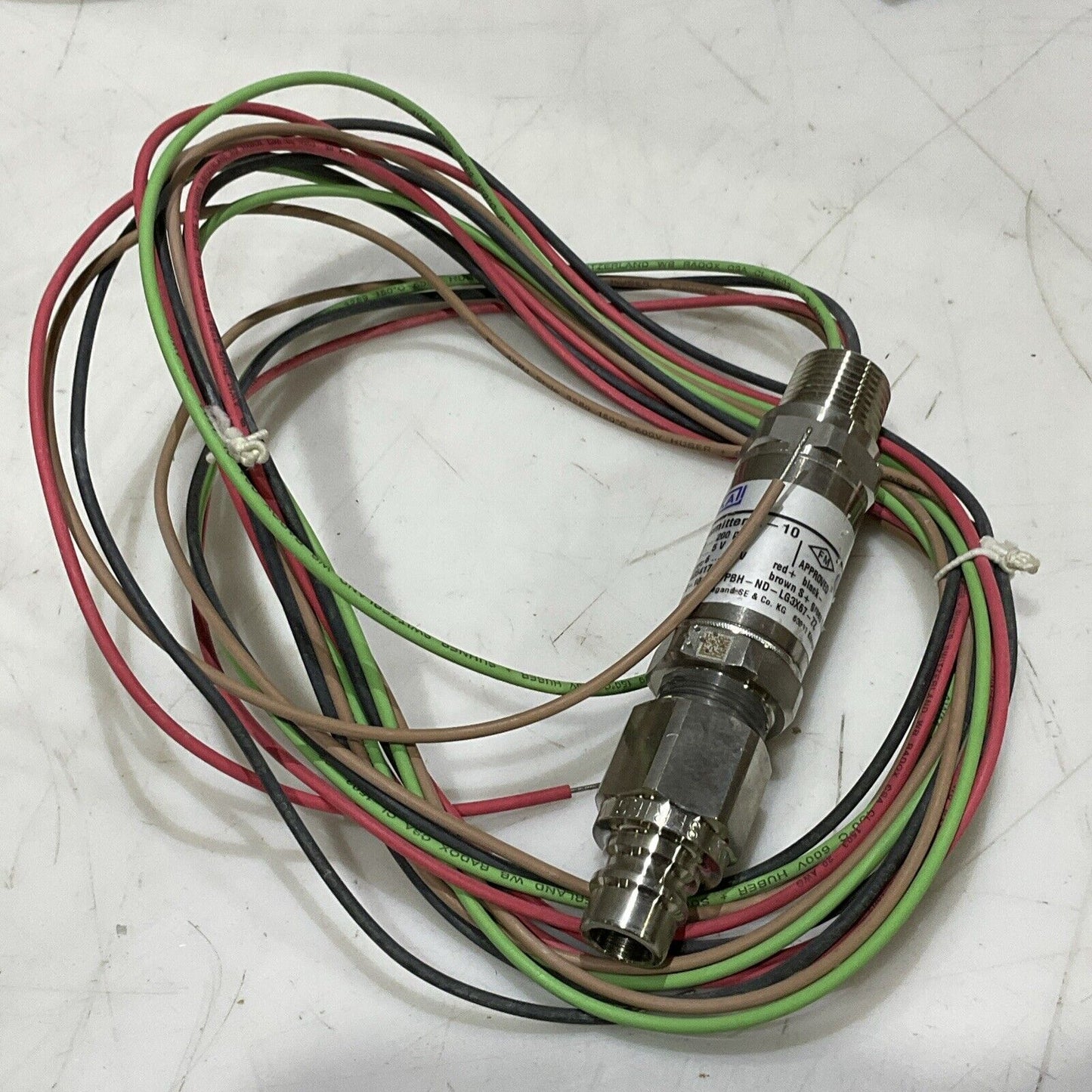 WIKA E-10-K-PBH-ND-LG3X67-ZZ TRANSMITTER 200# WELLHEAD H1RDS44Q B16.34 608 G7T