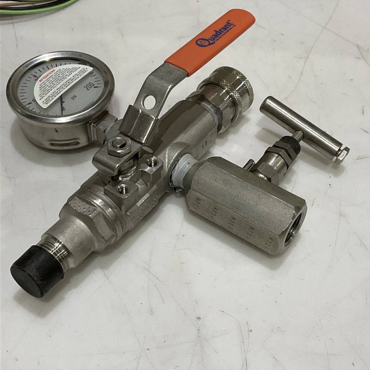 WIKA E-10-K-PBH-ND-LG3X67-ZZ TRANSMITTER 200# WELLHEAD H1RDS44Q B16.34 608 G7T