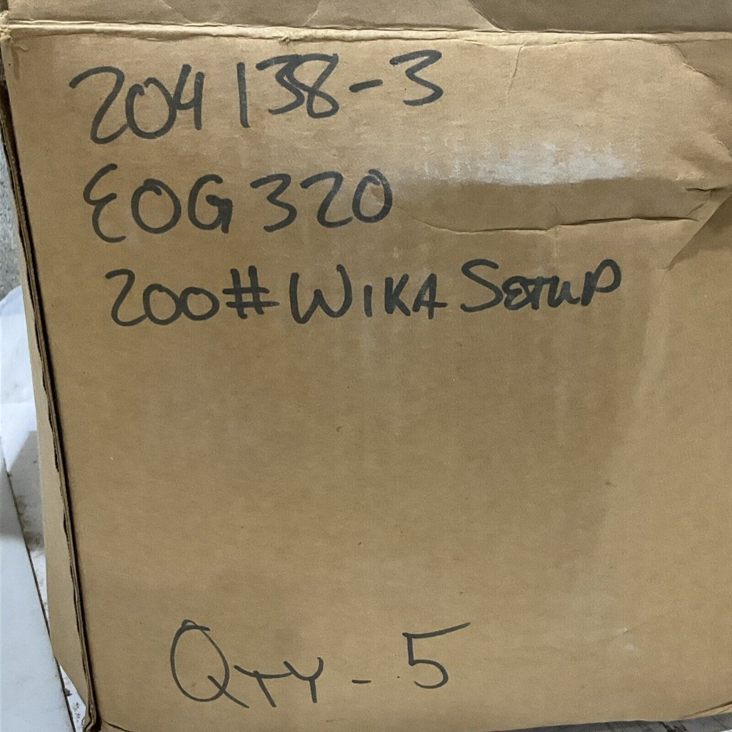 WIKA E-10-K-PBH-ND-LG3X67-ZZ TRANSMITTER 200# WELLHEAD H1RDS44Q B16.34 608 G7T