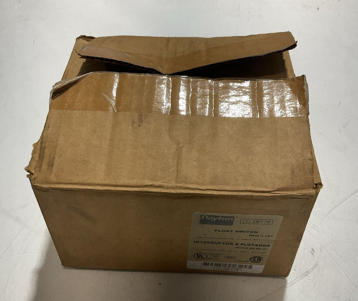 DAYTON 3BY79 CONTROL PANEL / PILOT DUTY FLOAT SWITCH U3S