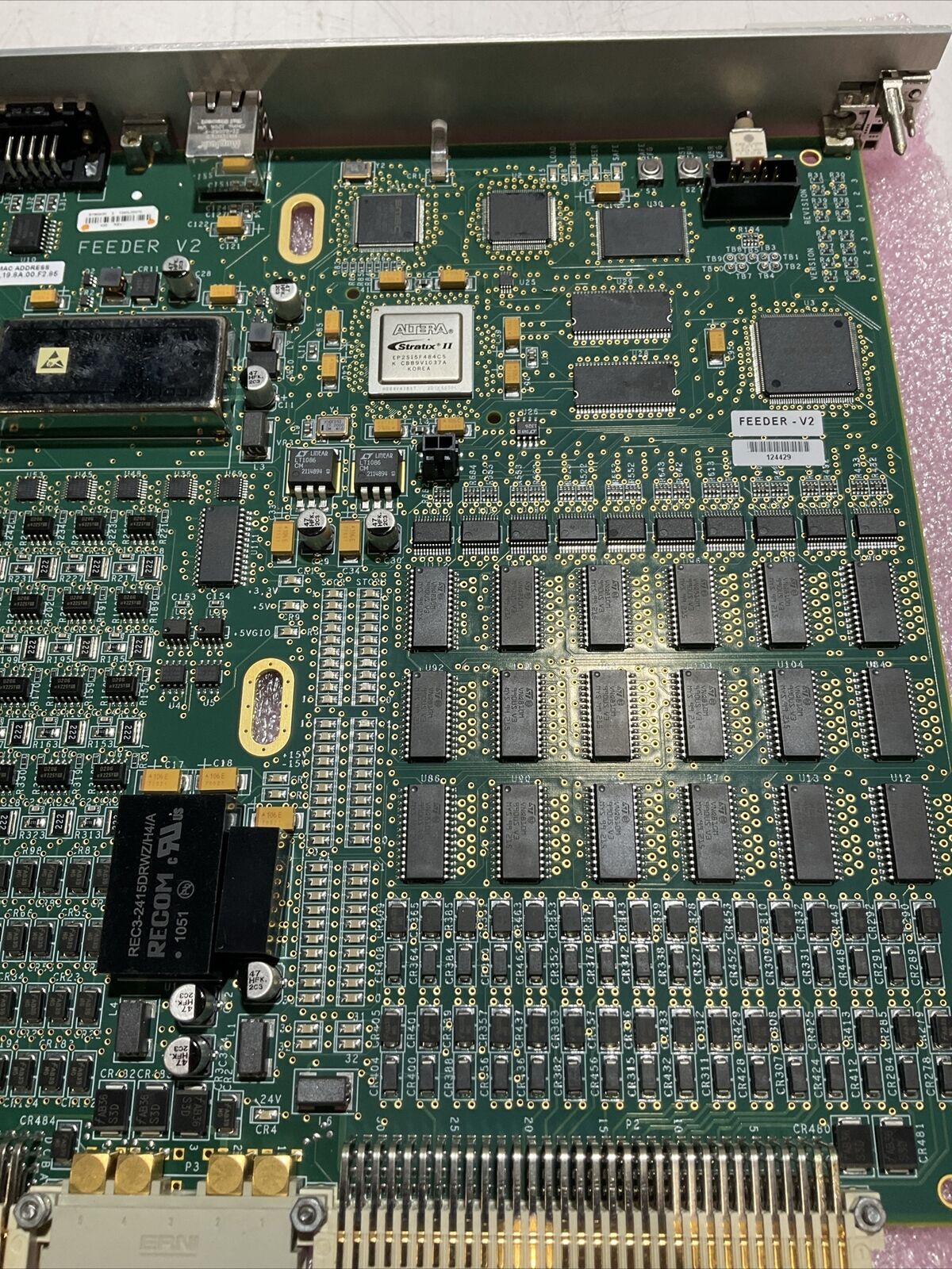 TTM4–10 94V-012361 CIRCUIT BOARD ASSEMBLY FEEDER V2 PROGRAMMED 174K420G01 U3S