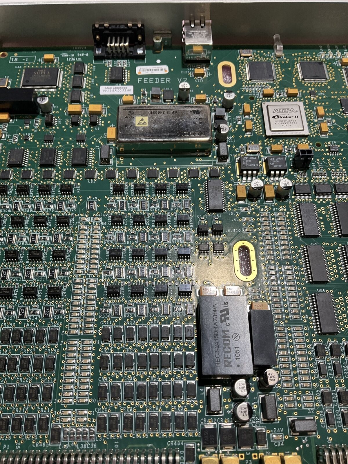 TTM4–10 94V-012361 CIRCUIT BOARD ASSEMBLY FEEDER V2 PROGRAMMED 174K420G01 U3S